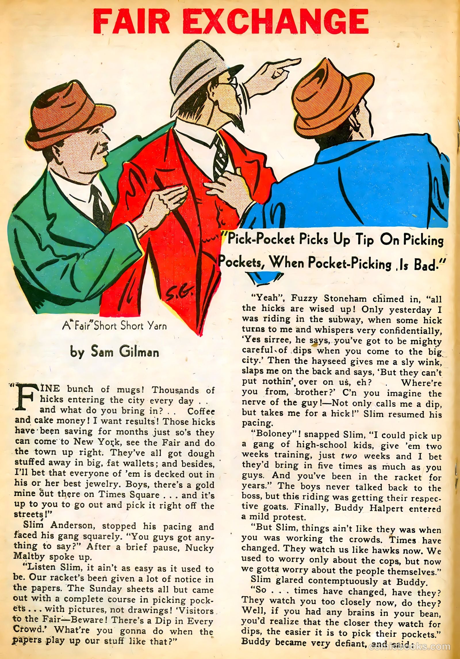 Keen Detective Funnies #12 — page 34 of 68