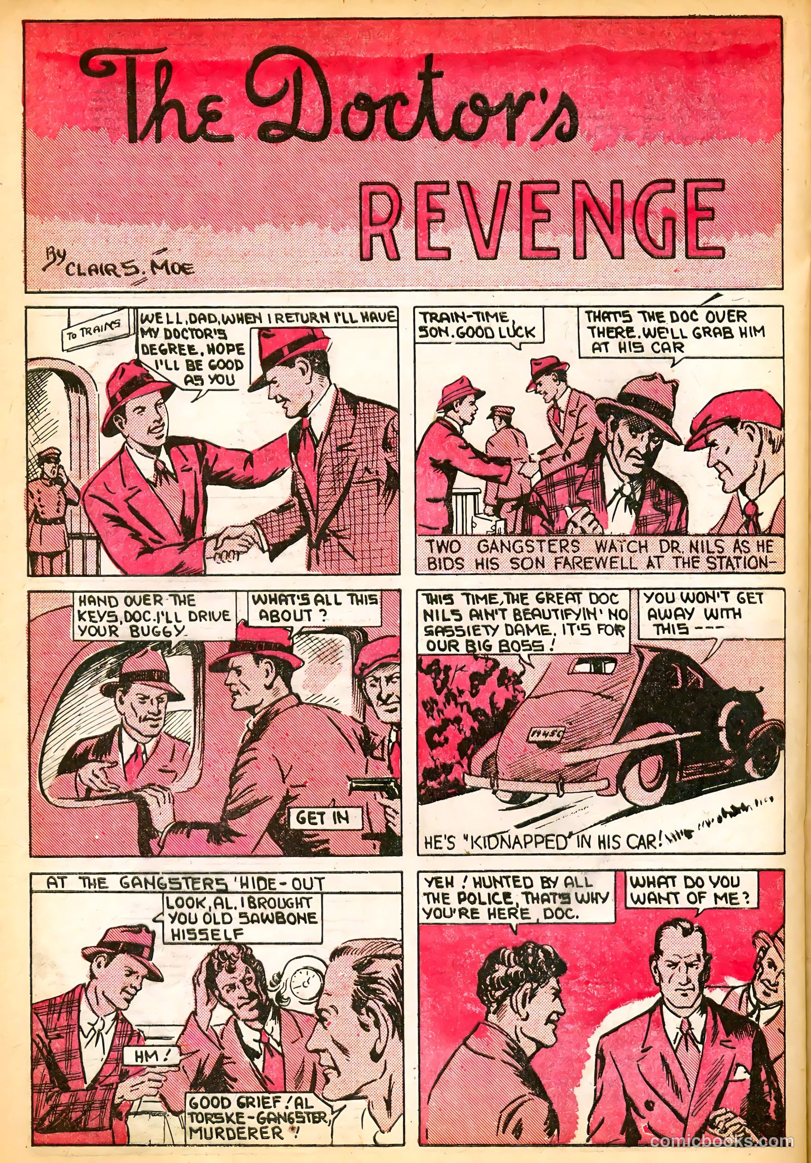 Keen Detective Funnies #12 — page 36 of 68