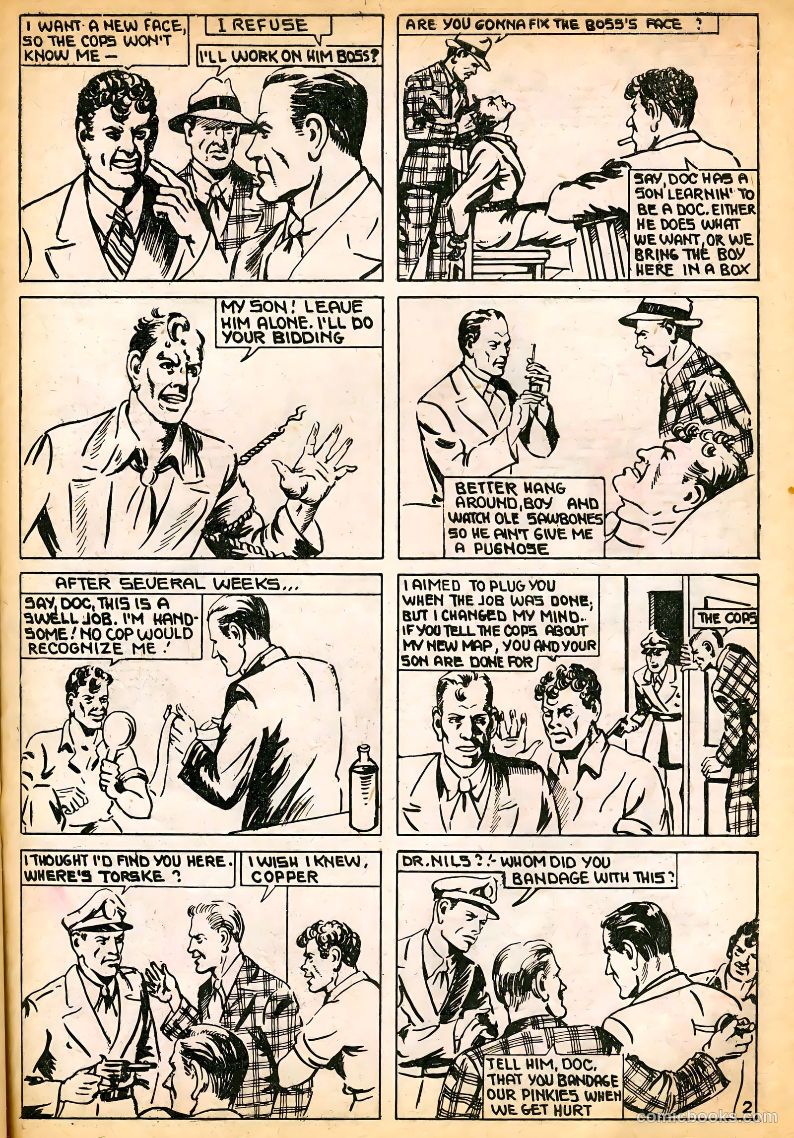 Keen Detective Funnies #12 — page 37 of 68