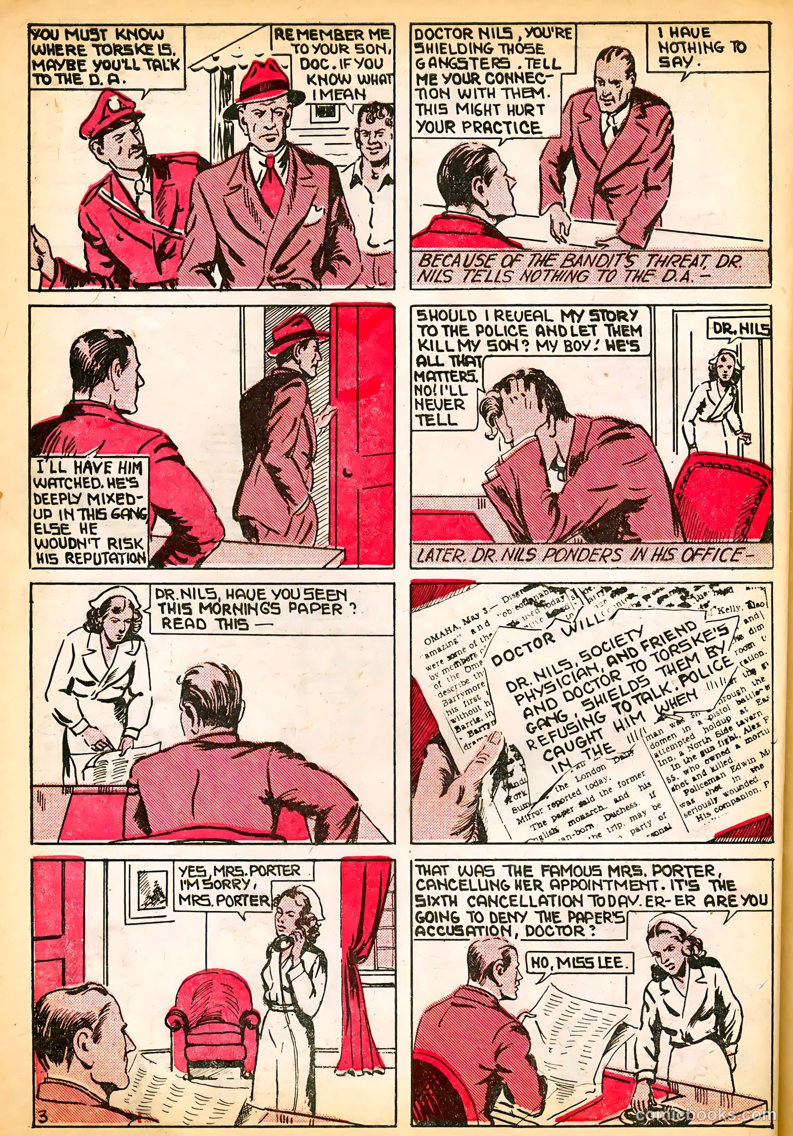 Keen Detective Funnies #12 — page 38 of 68