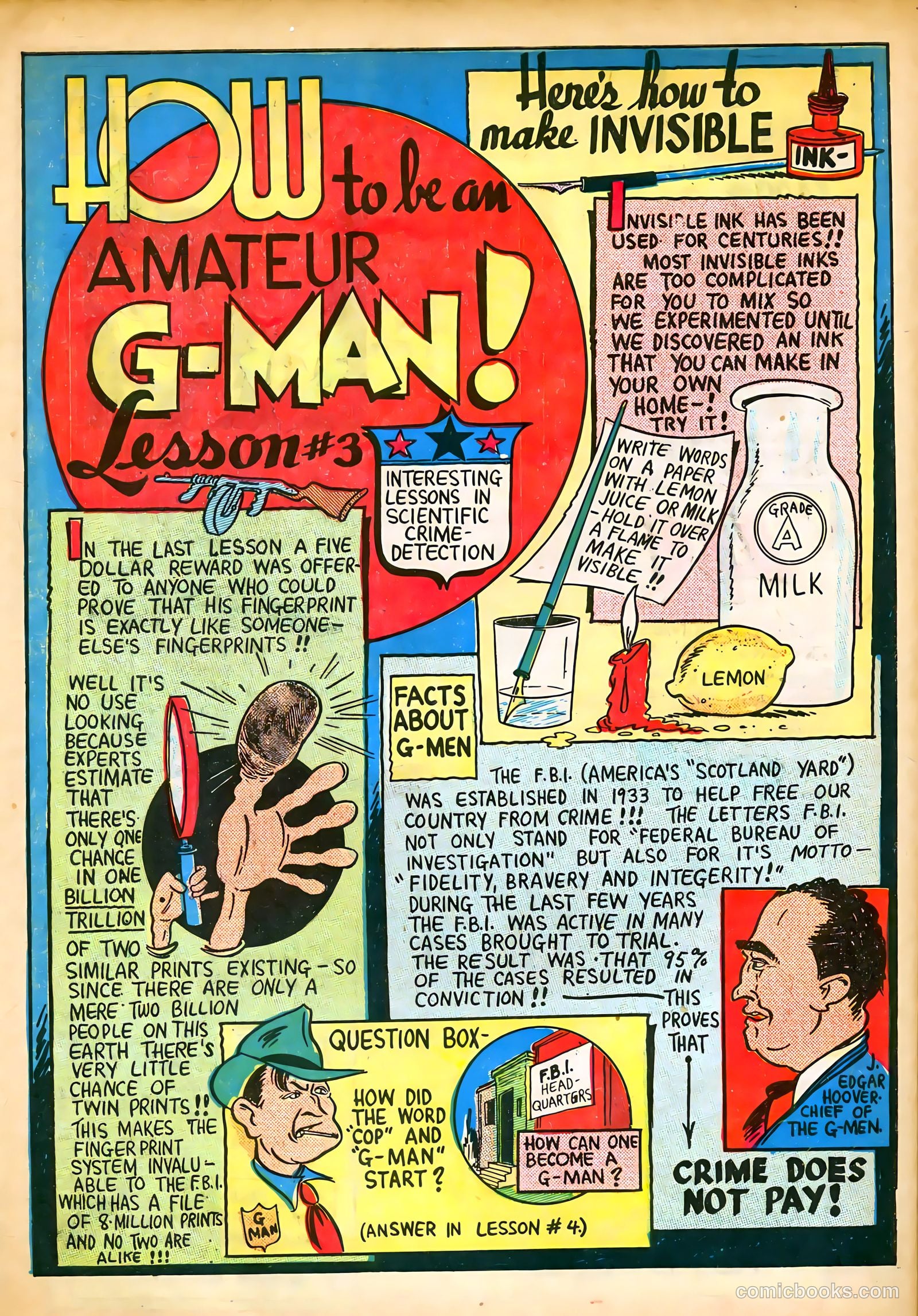 Keen Detective Funnies #12 — page 42 of 68