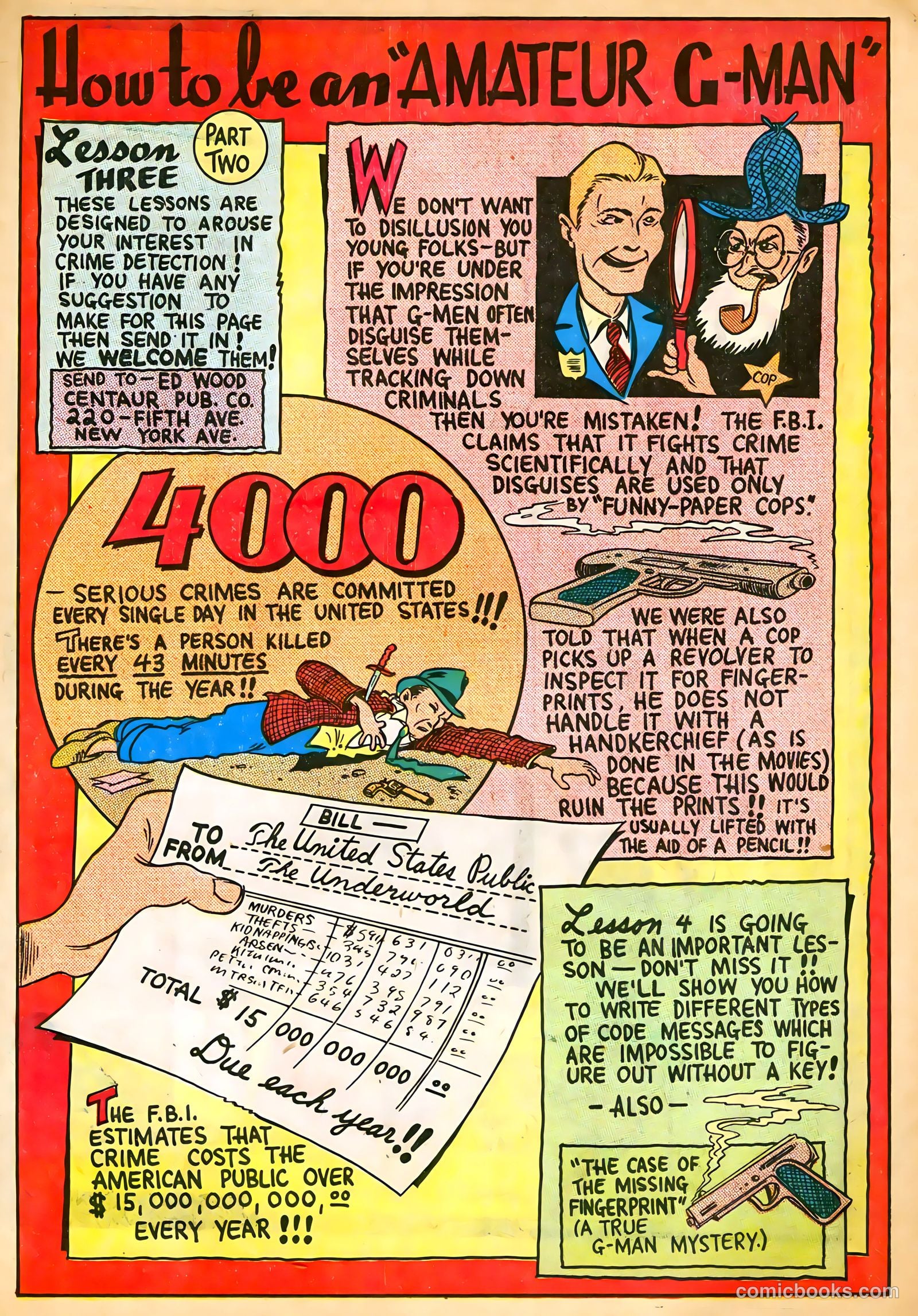 Keen Detective Funnies #12 — page 43 of 68