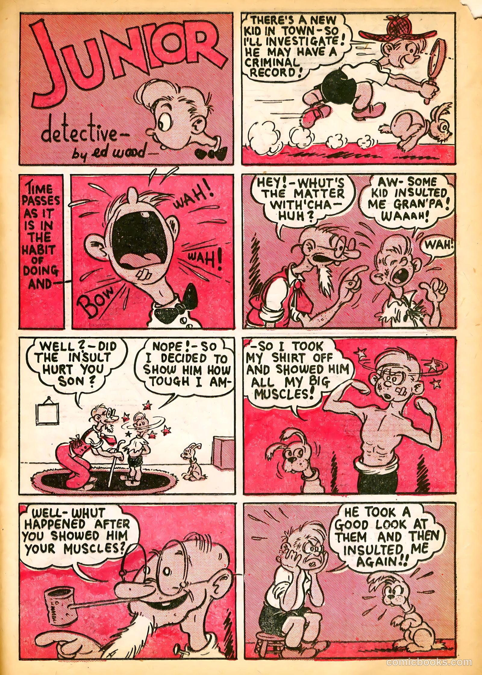 Keen Detective Funnies #12 — page 49 of 68