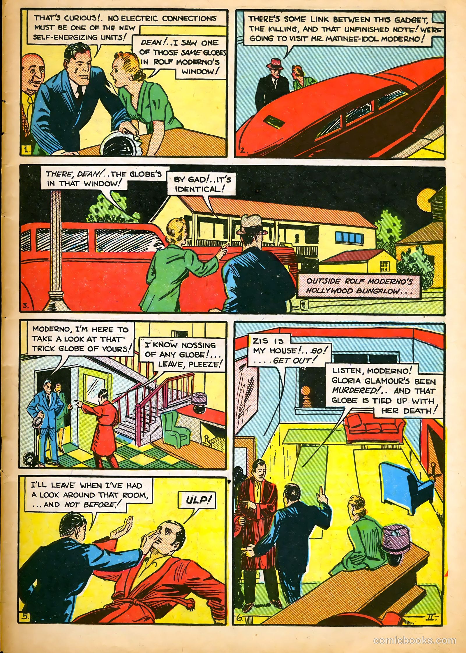 Keen Detective Funnies #12 — page 59 of 68