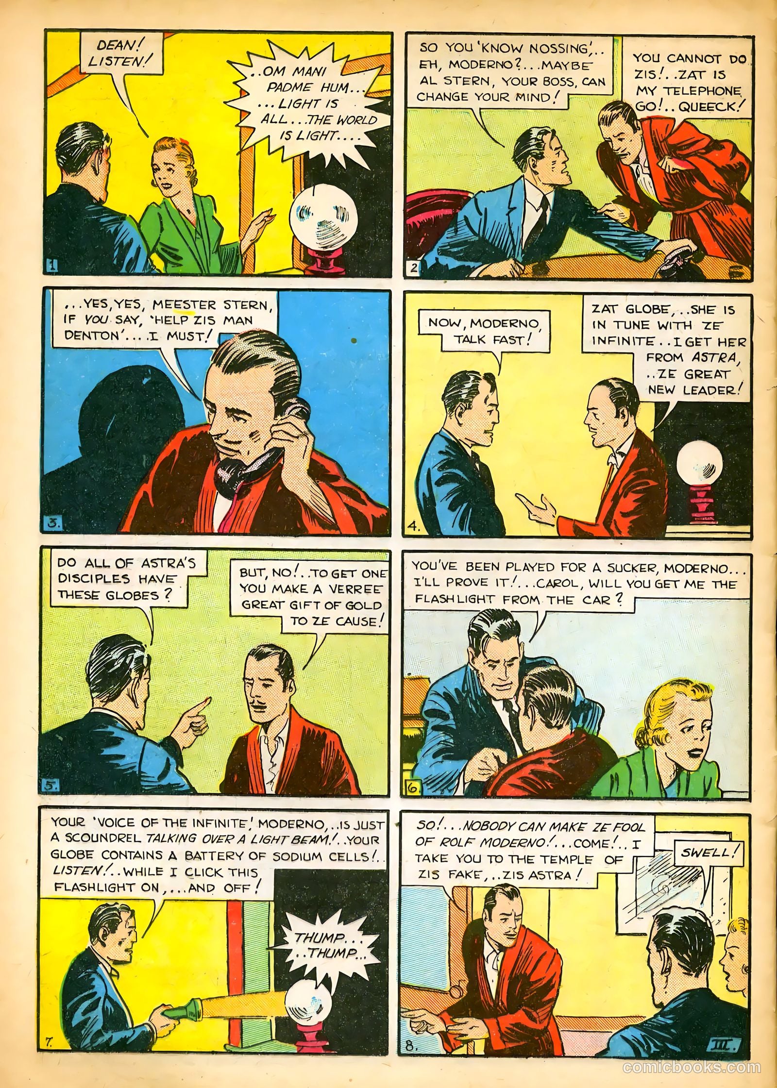 Keen Detective Funnies #12 — page 60 of 68