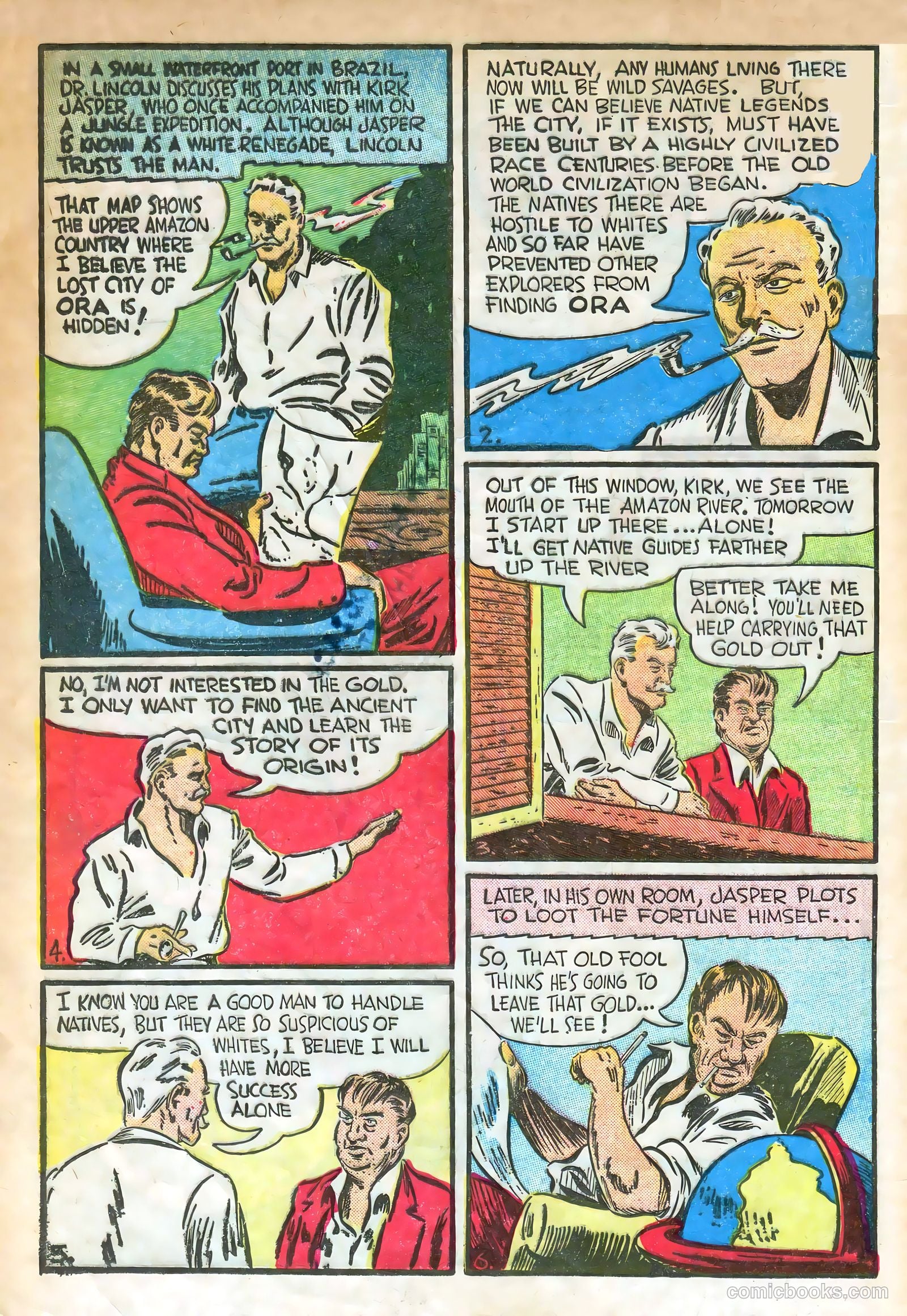 Keen Detective Funnies #18 — page 3 of 67