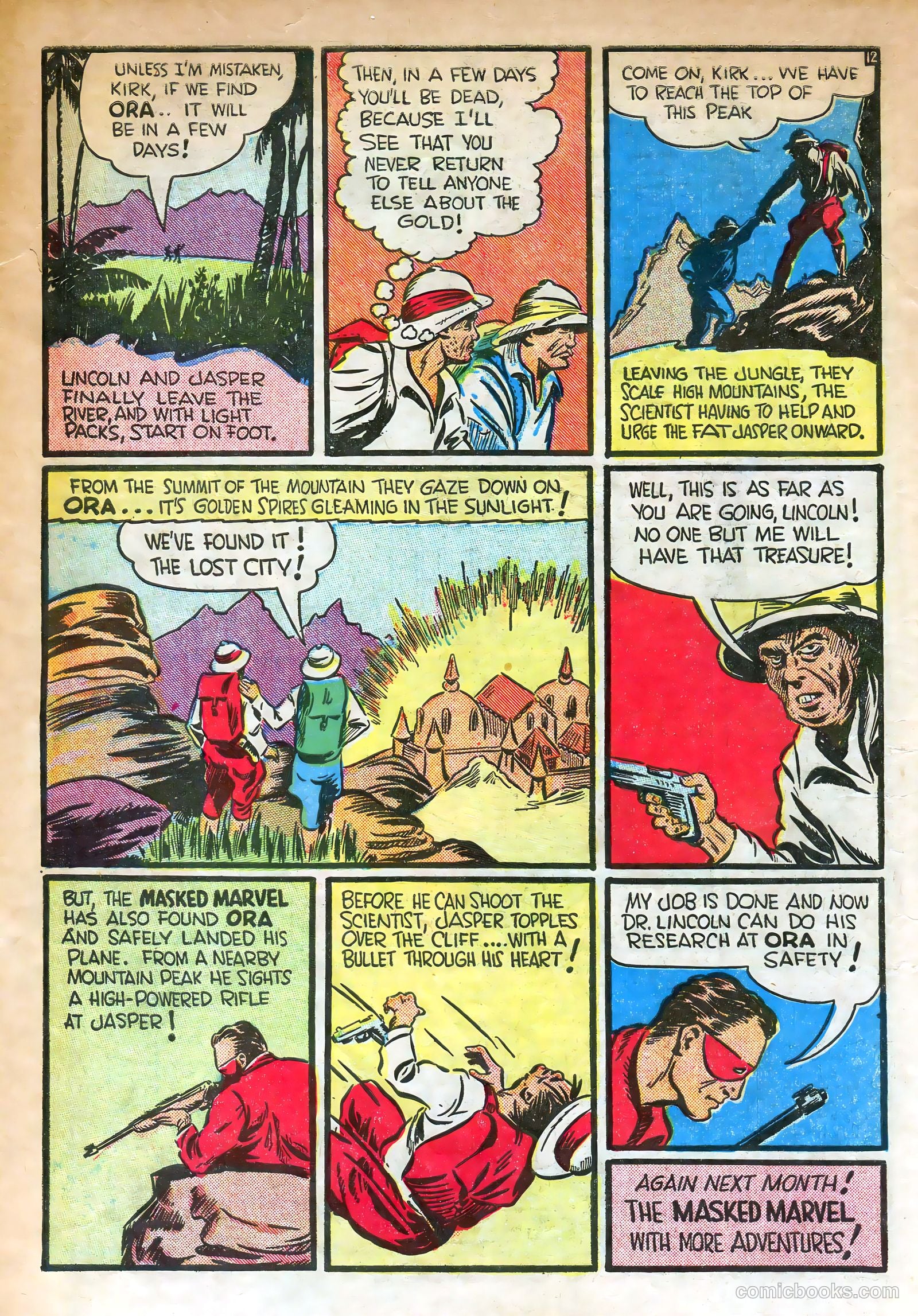 Keen Detective Funnies #18 — page 13 of 67