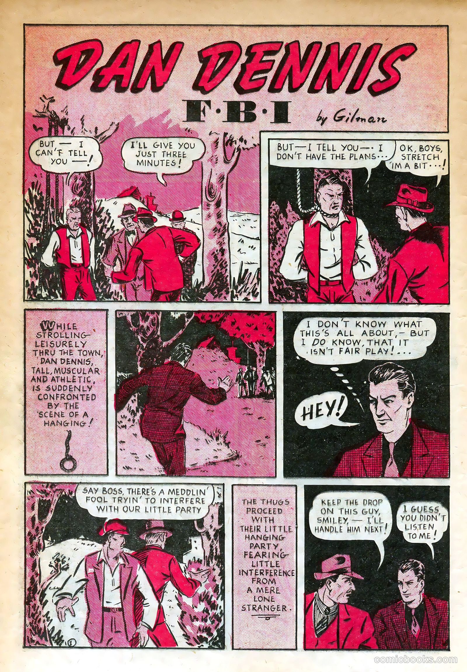 Keen Detective Funnies #18 — page 19 of 67