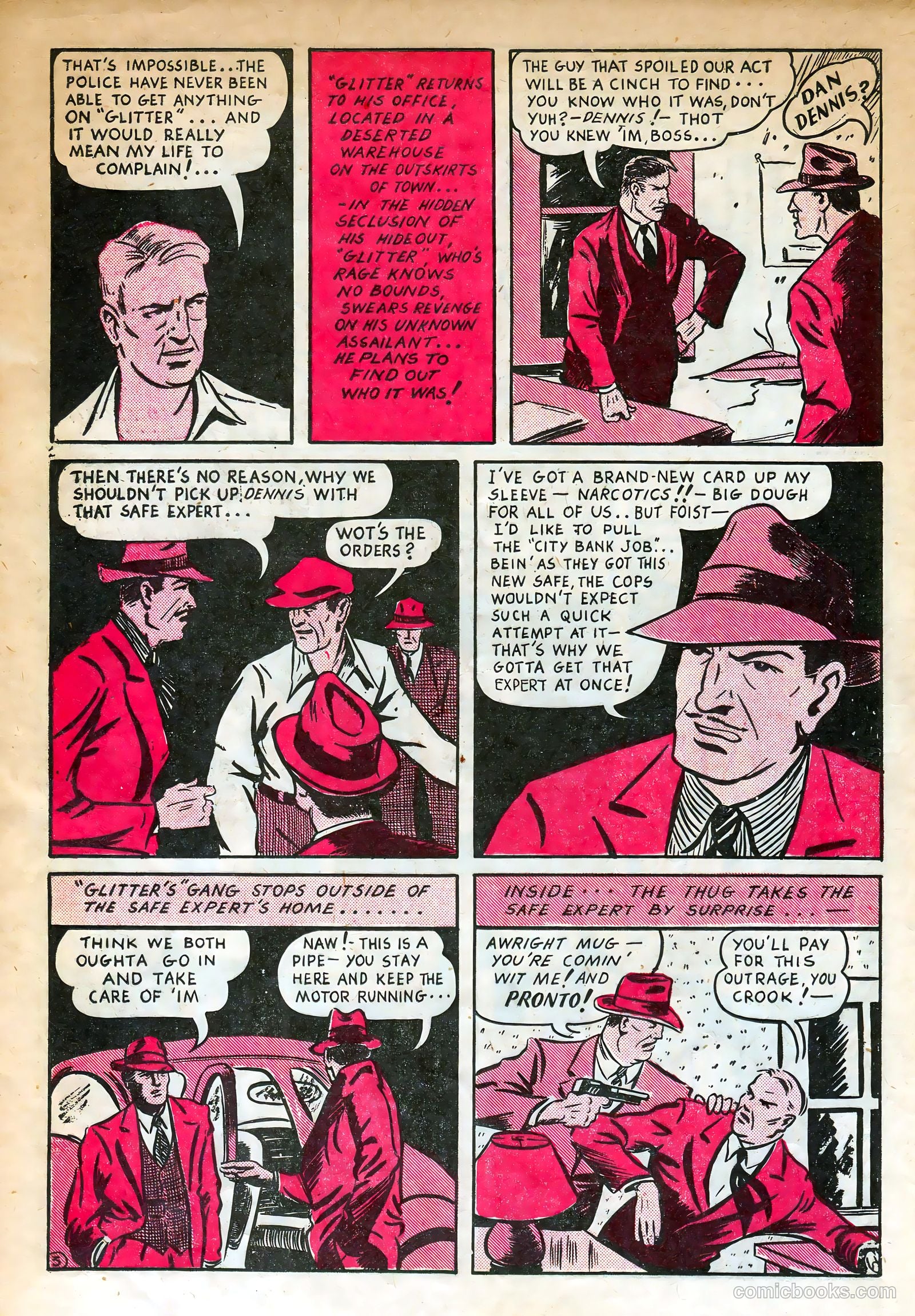 Keen Detective Funnies #18 — page 21 of 67