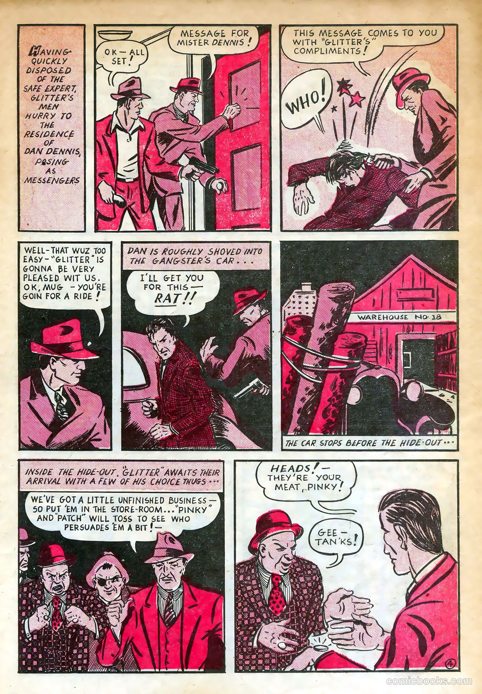 Keen Detective Funnies #18 — page 22 of 67