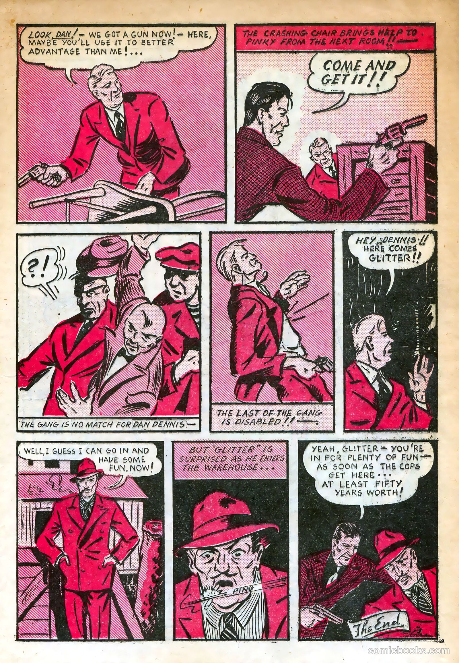 Keen Detective Funnies #18 — page 24 of 67
