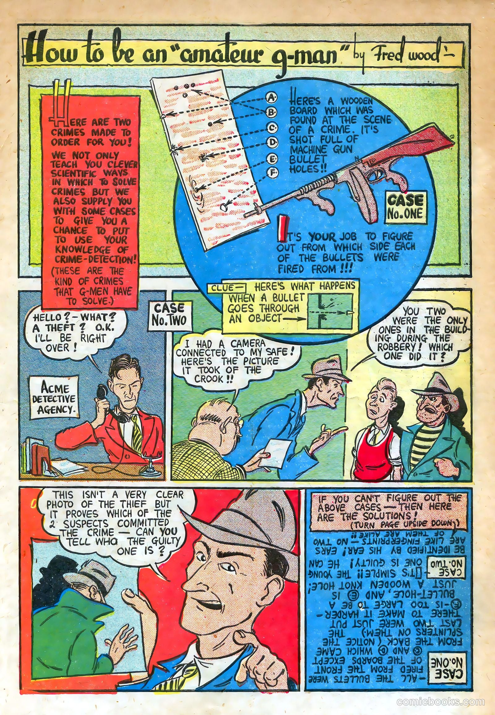 Keen Detective Funnies #18 — page 26 of 67
