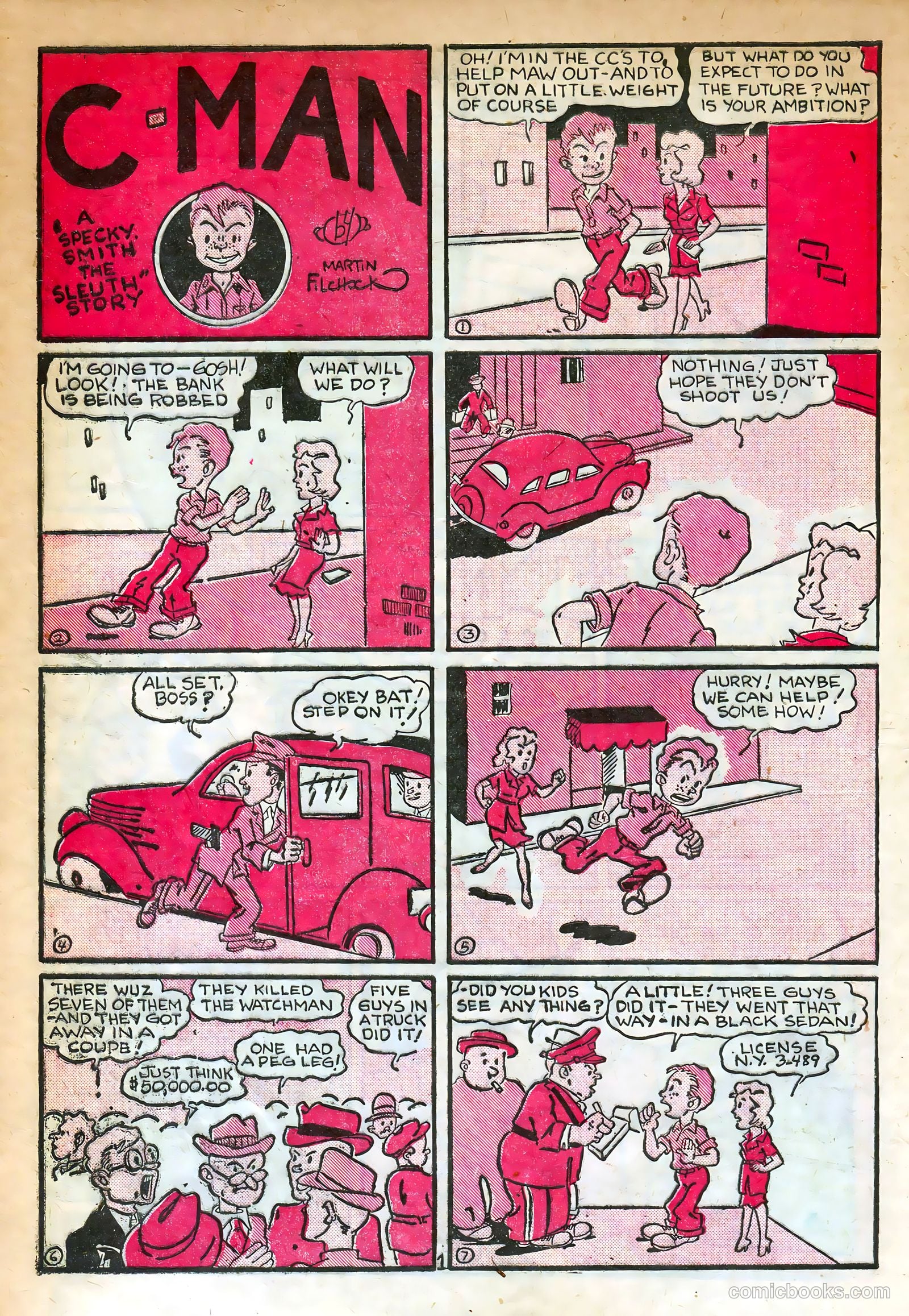 Keen Detective Funnies #18 — page 27 of 67