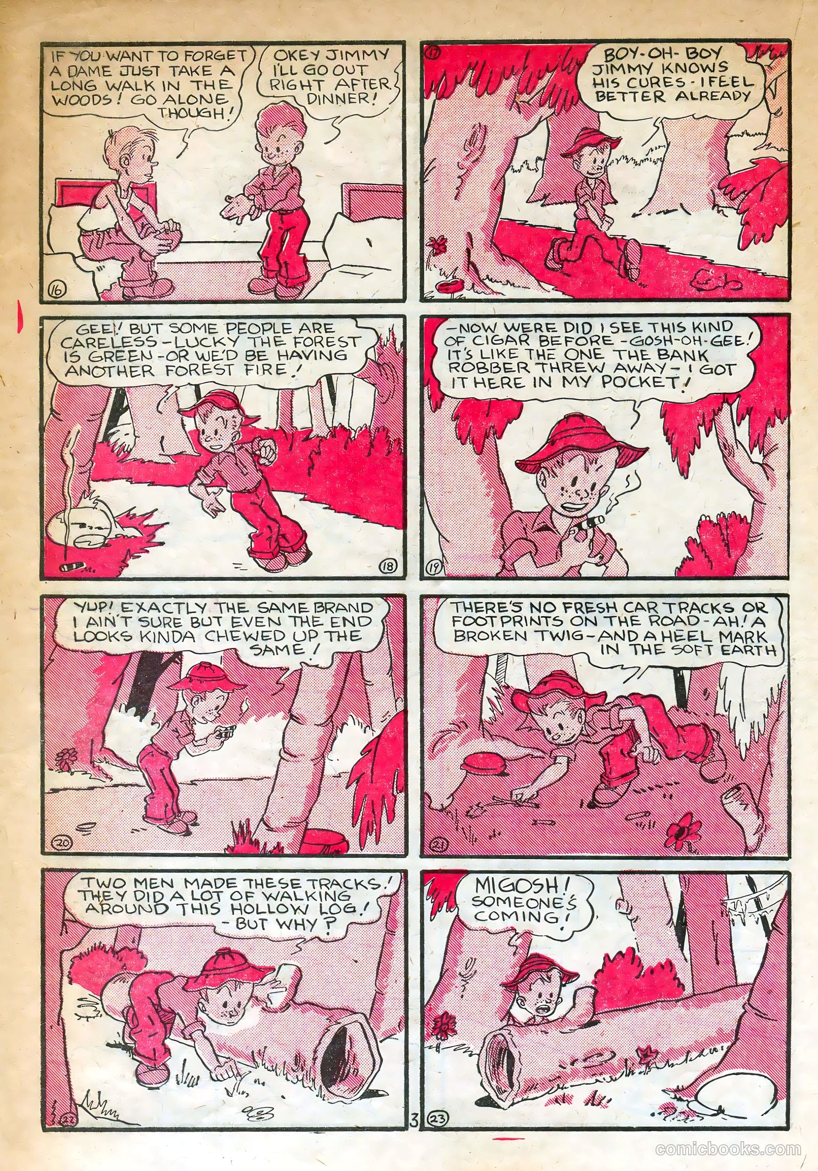 Keen Detective Funnies #18 — page 29 of 67