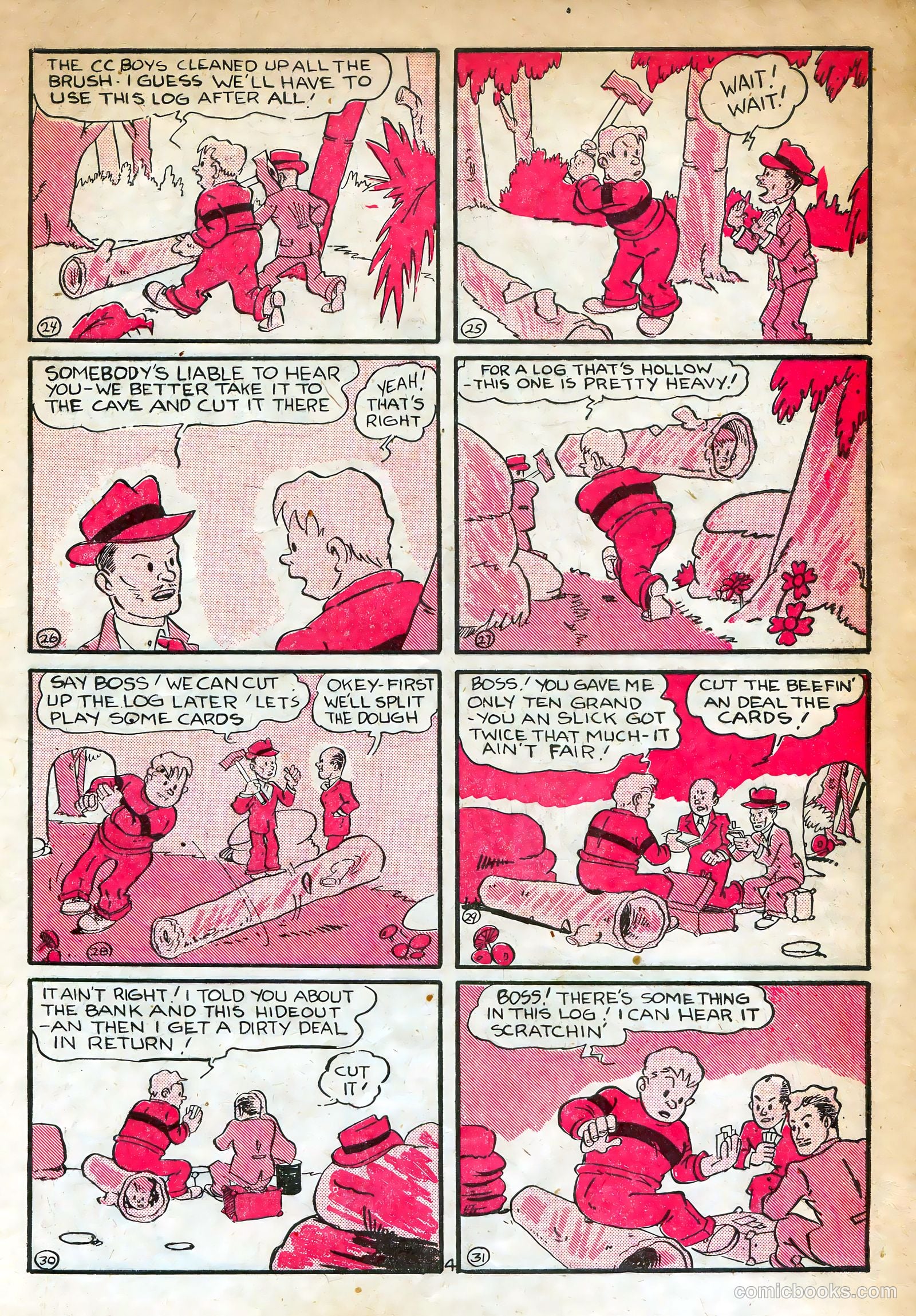 Keen Detective Funnies #18 — page 30 of 67