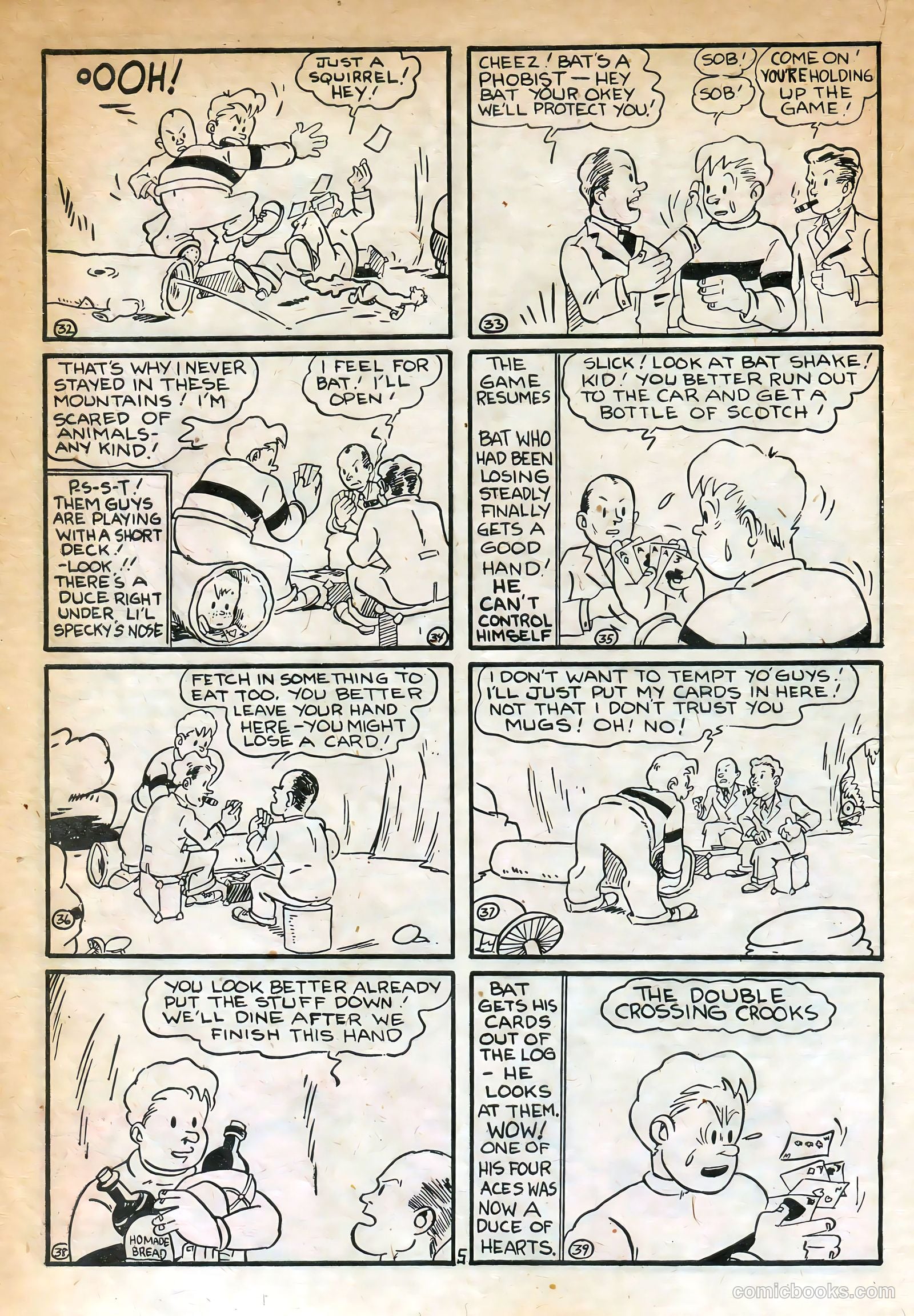 Keen Detective Funnies #18 — page 31 of 67