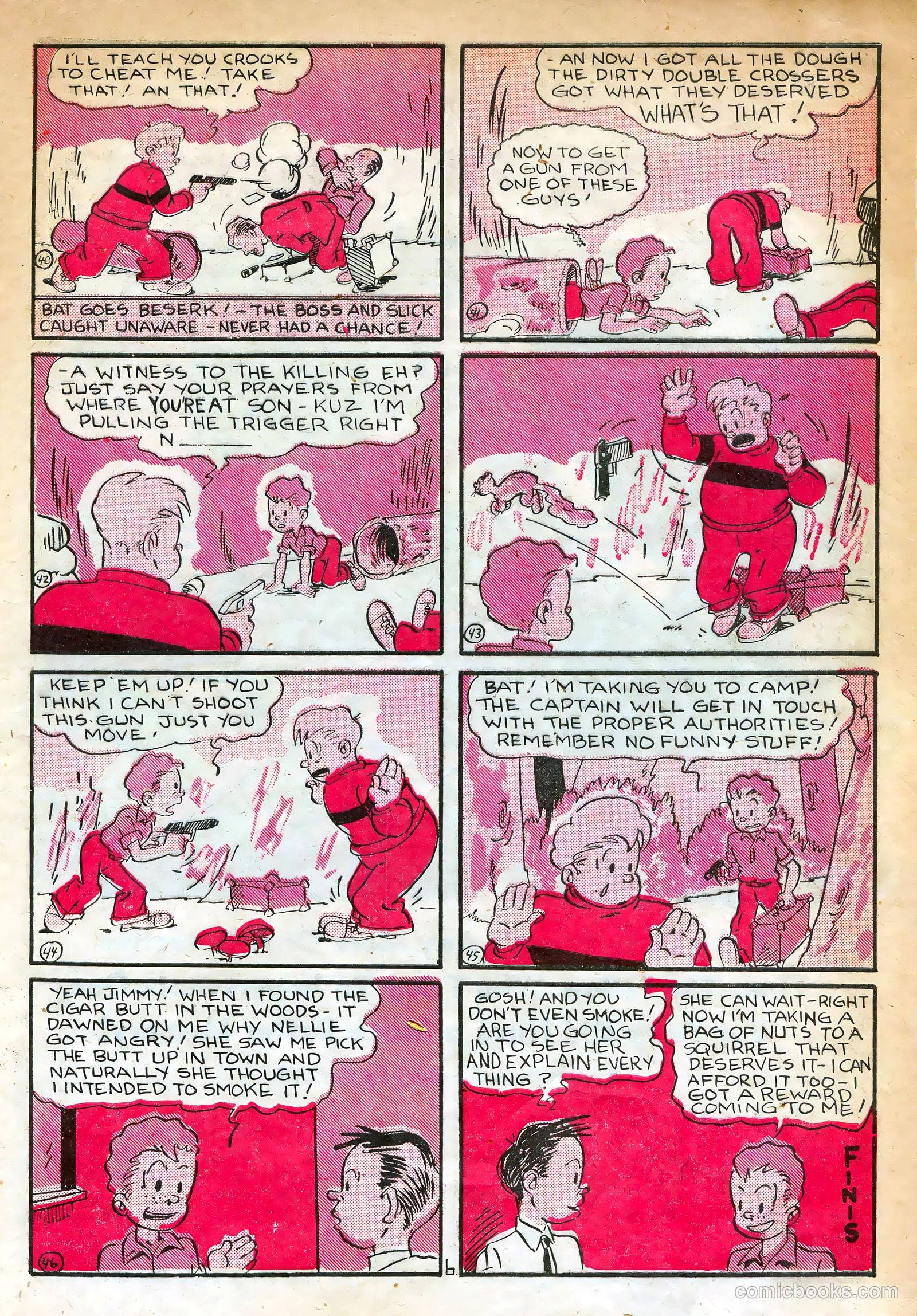 Keen Detective Funnies #18 — page 32 of 67