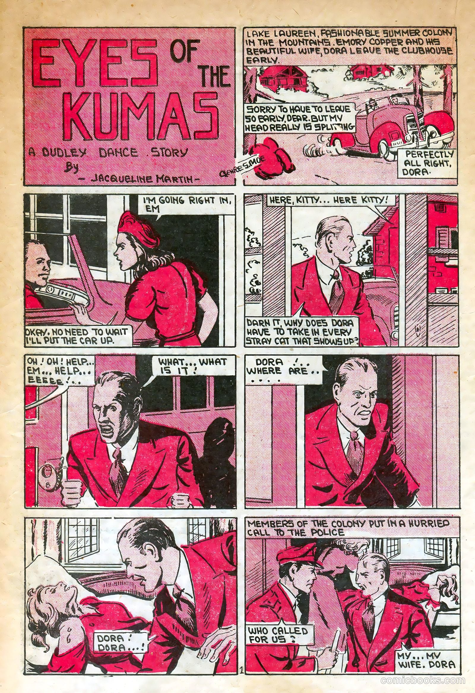 Keen Detective Funnies #18 — page 35 of 67