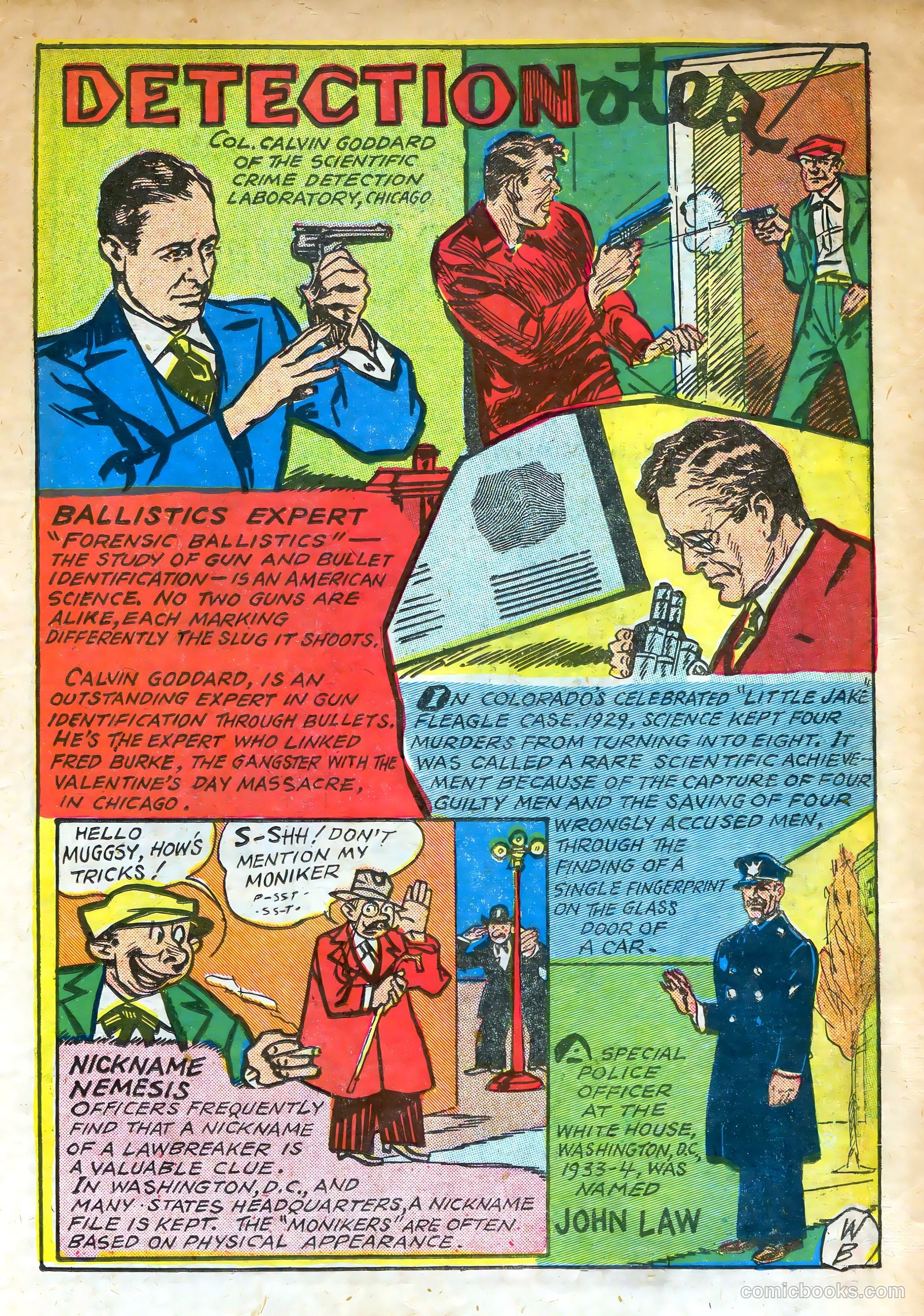 Keen Detective Funnies #18 — page 42 of 67