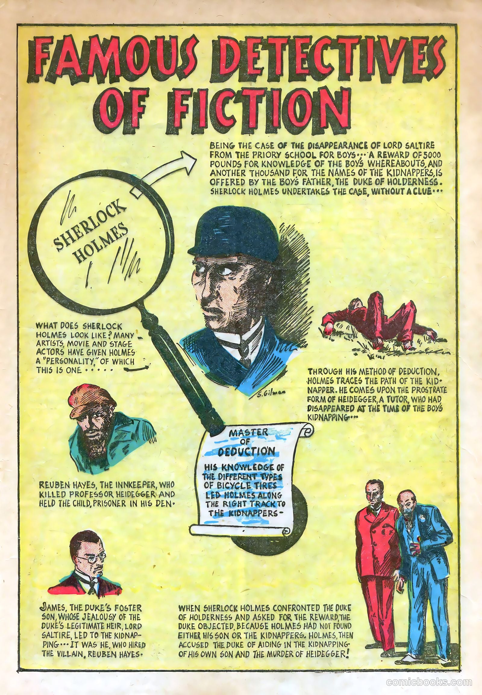 Keen Detective Funnies #18 — page 56 of 67