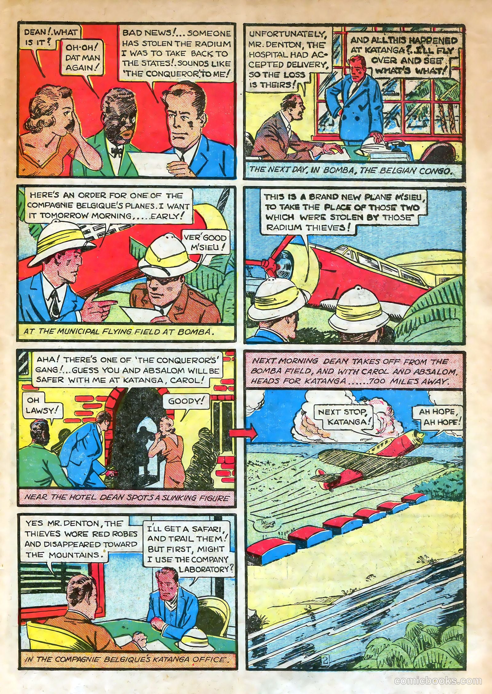 Keen Detective Funnies #18 — page 58 of 67