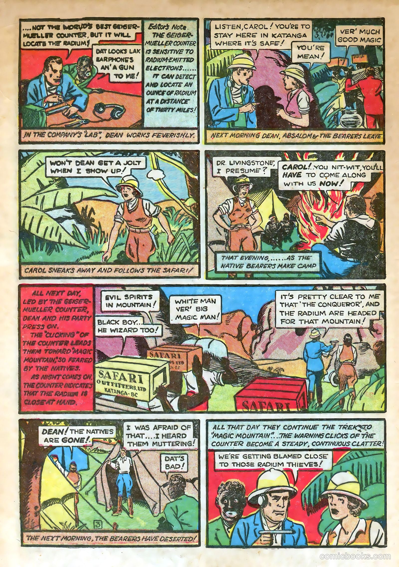 Keen Detective Funnies #18 — page 59 of 67