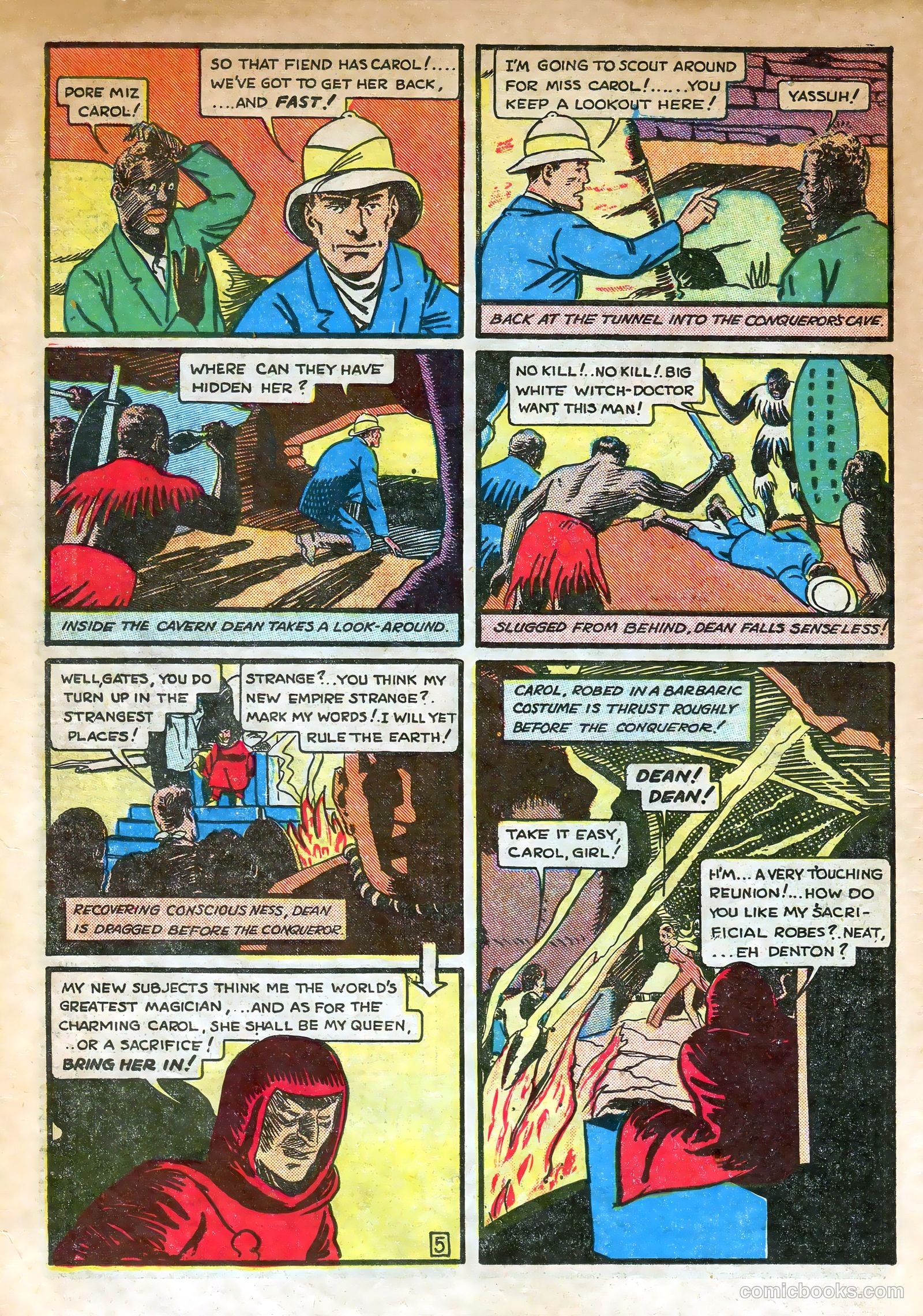 Keen Detective Funnies #18 — page 61 of 67
