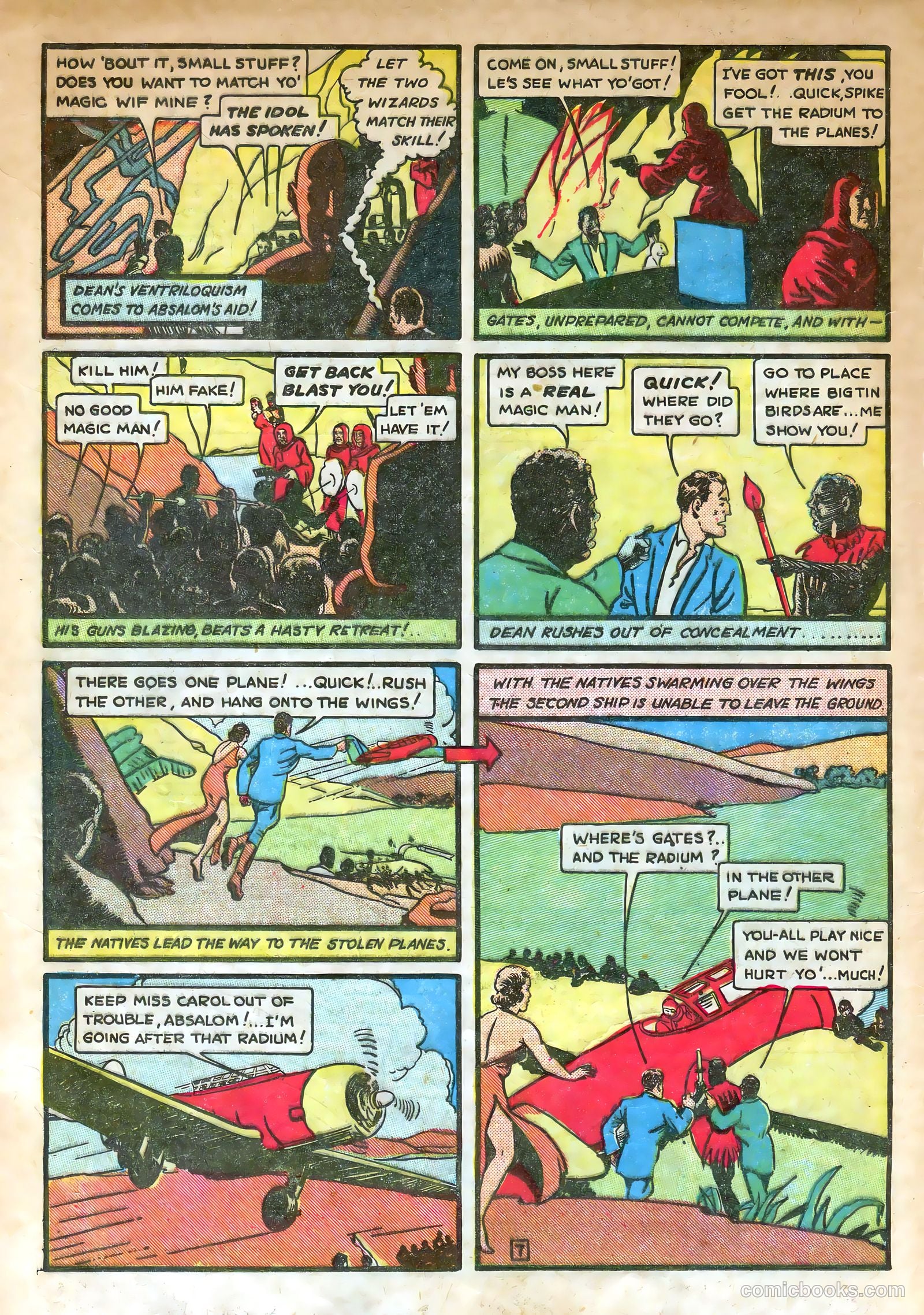Keen Detective Funnies #18 — page 63 of 67