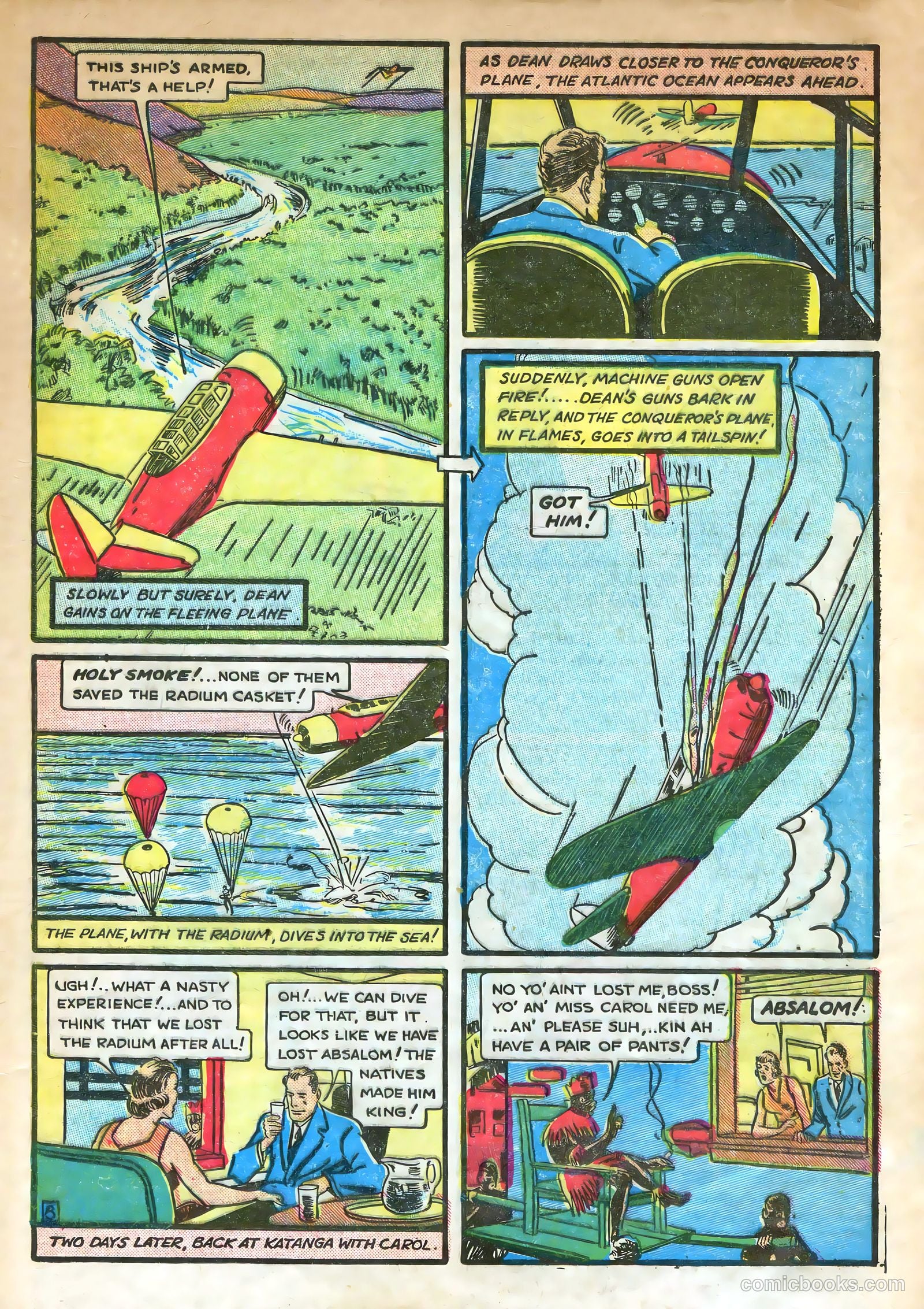 Keen Detective Funnies #18 — page 64 of 67