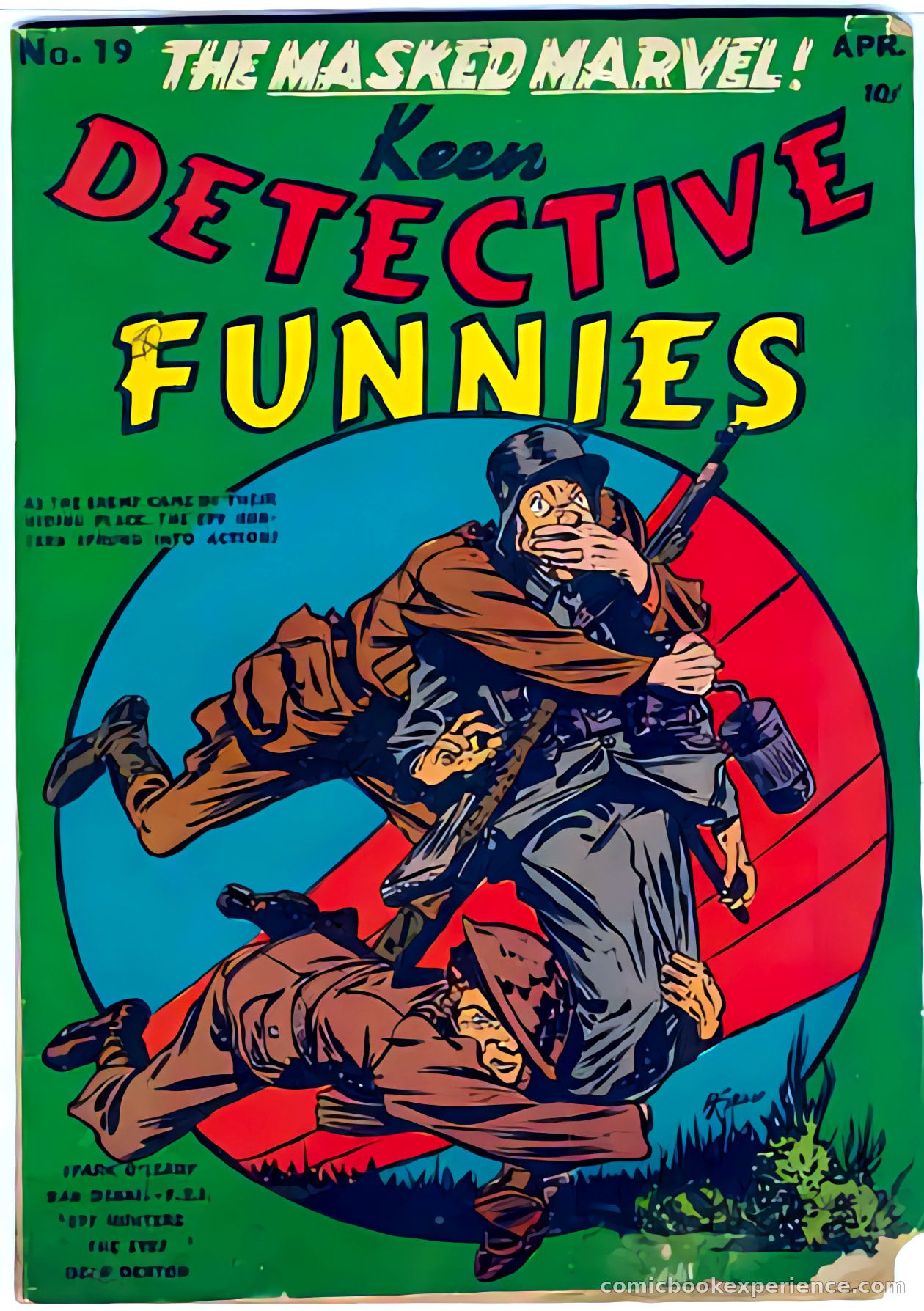 Keen Detective Funnies #19 — page 1 of 61