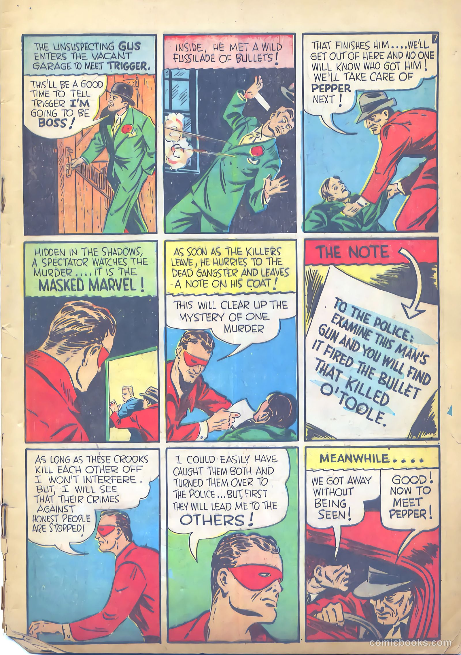 Keen Detective Funnies #19 — page 6 of 61