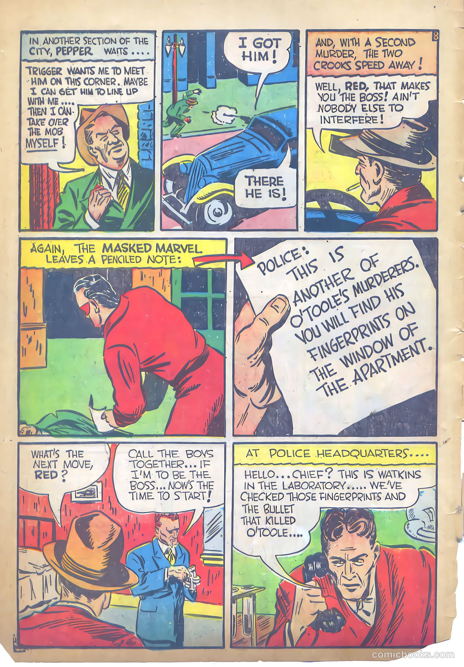 Keen Detective Funnies #19 — page 7 of 61