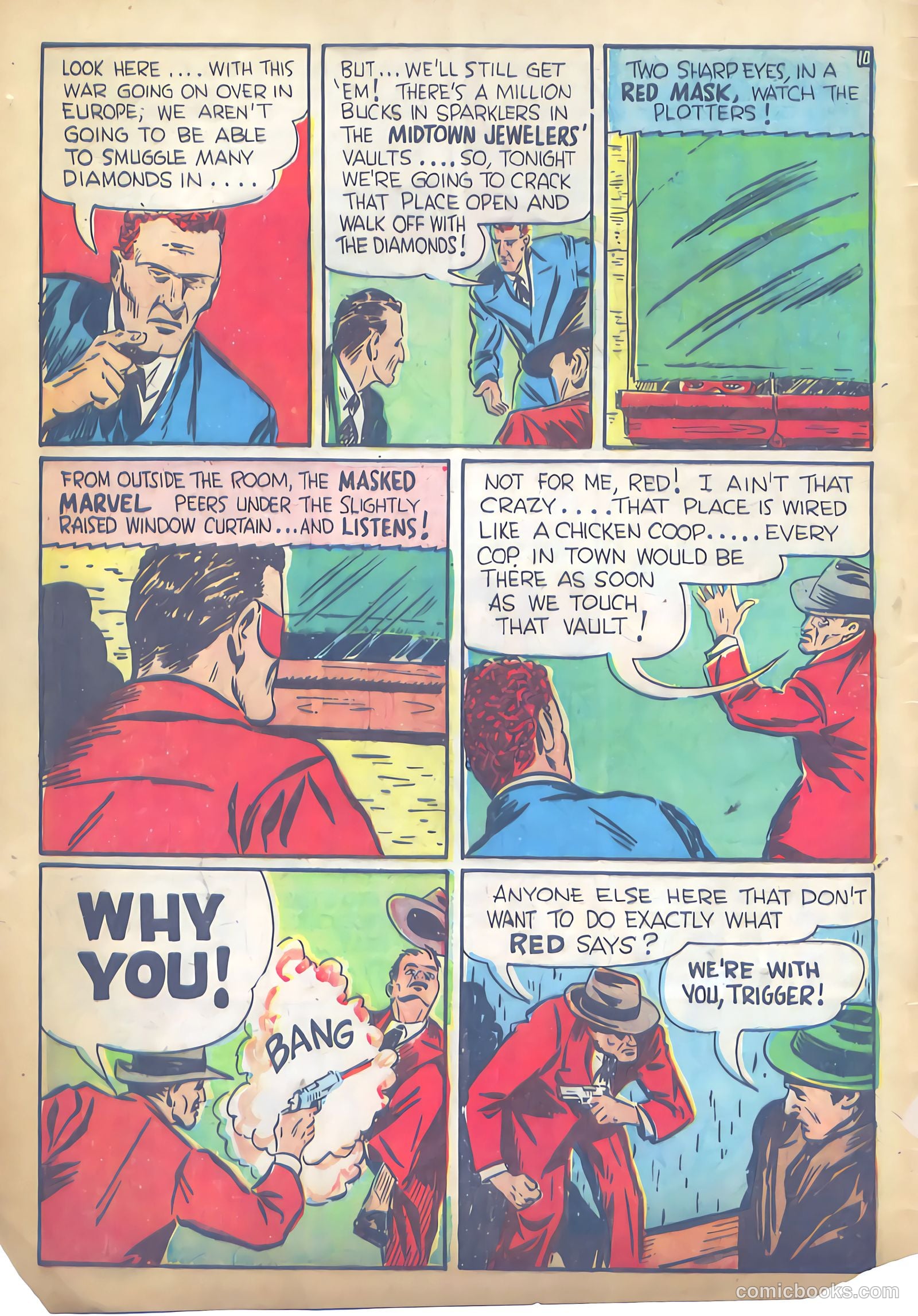 Keen Detective Funnies #19 — page 9 of 61