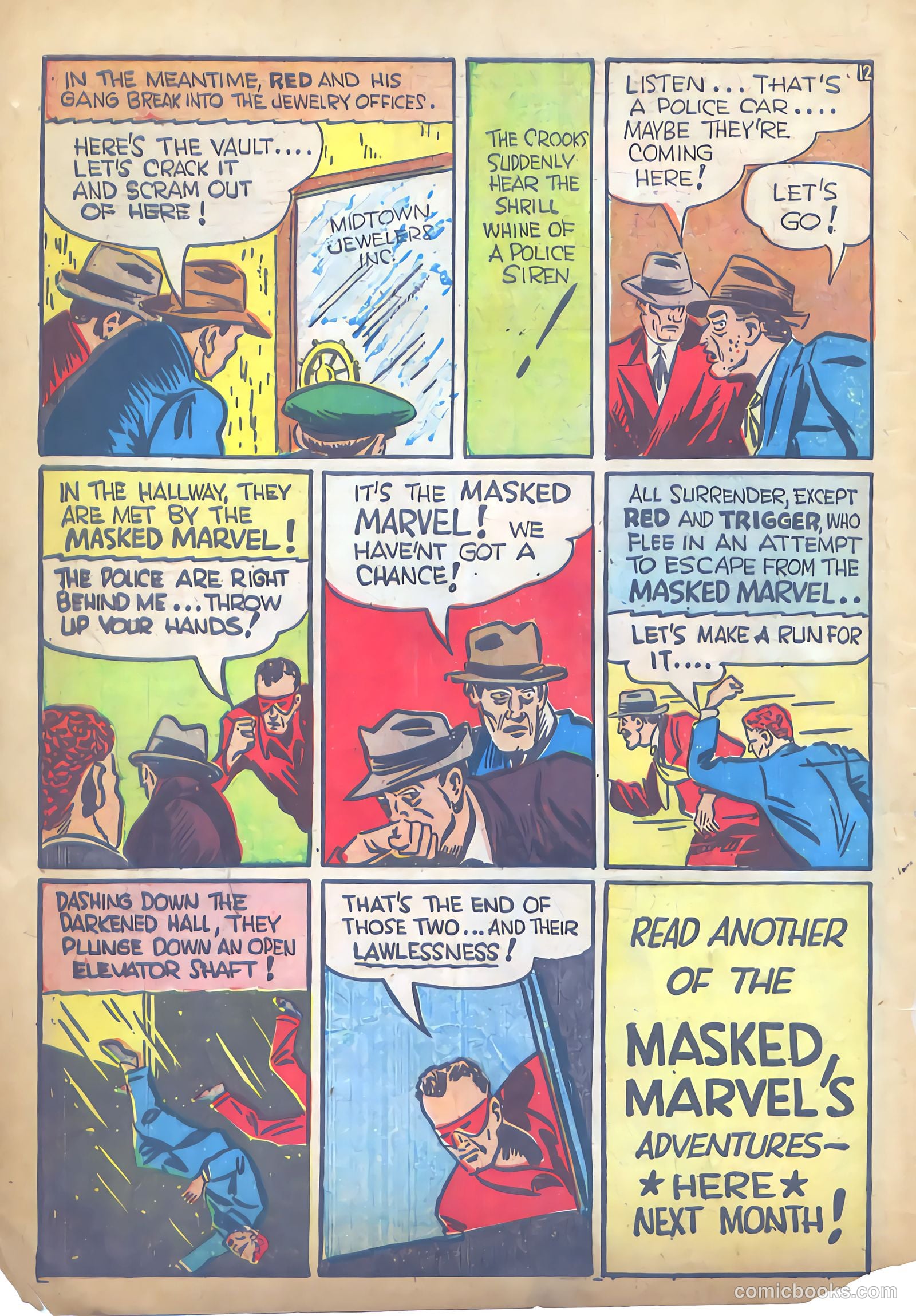 Keen Detective Funnies #19 — page 11 of 61