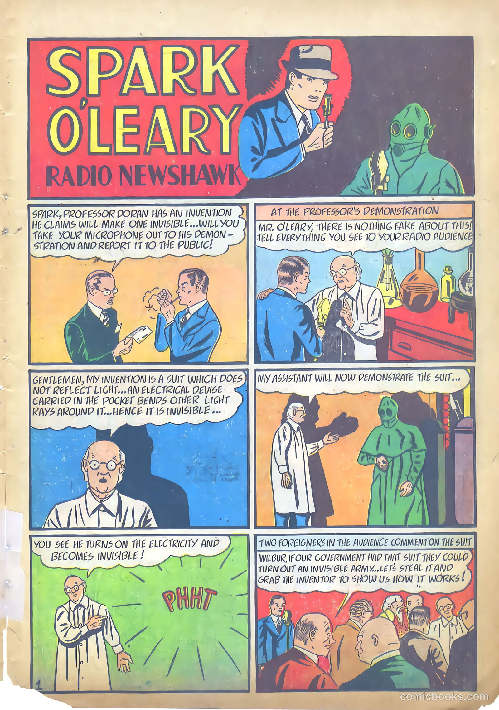 Keen Detective Funnies #19 — page 12 of 61