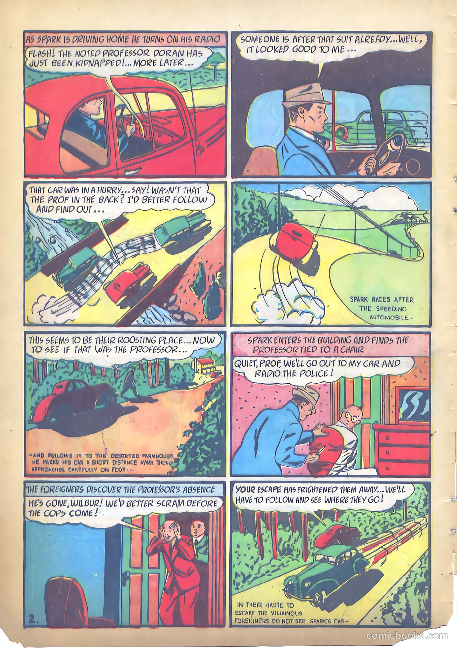 Keen Detective Funnies #19 — page 13 of 61