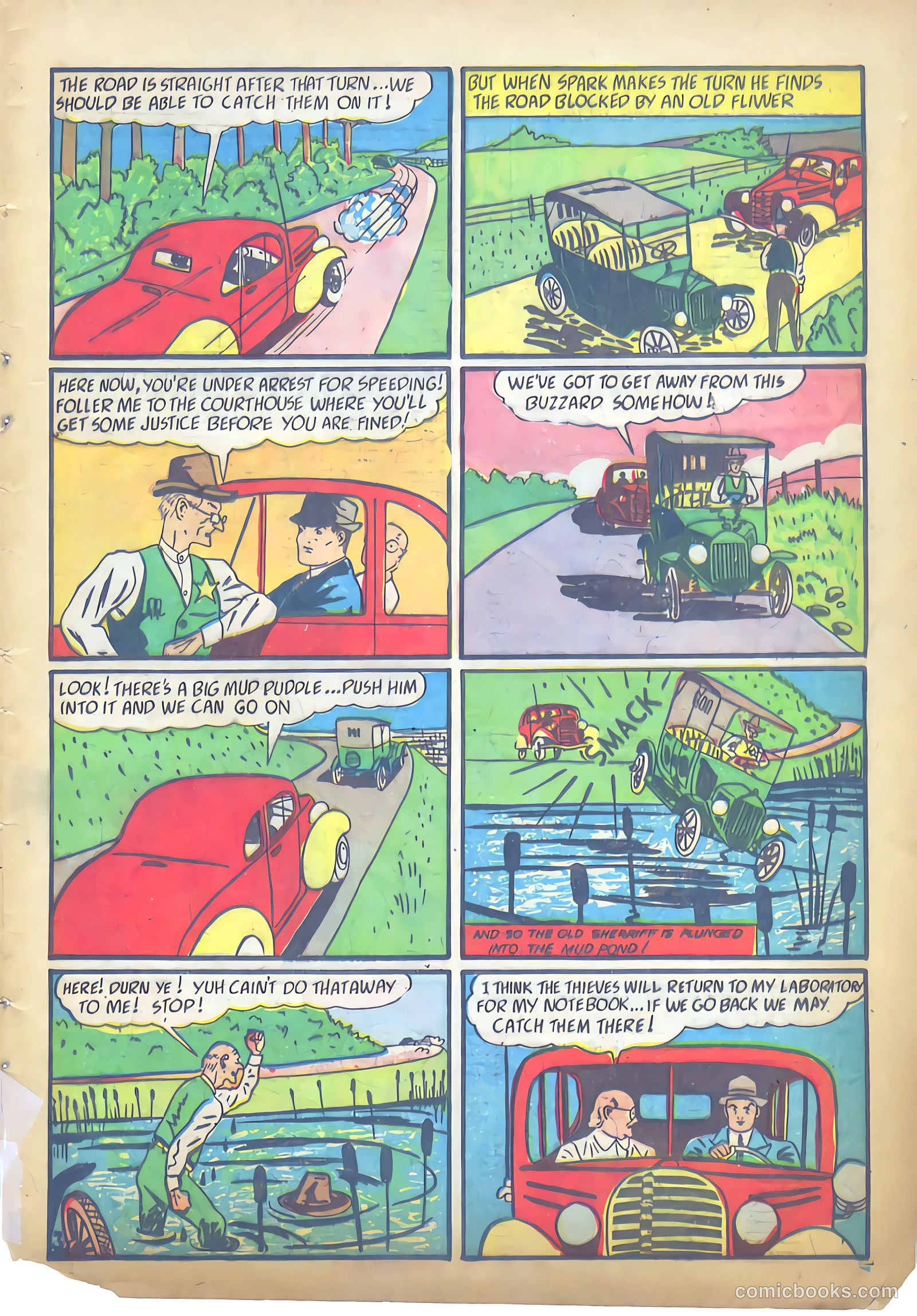 Keen Detective Funnies #19 — page 14 of 61