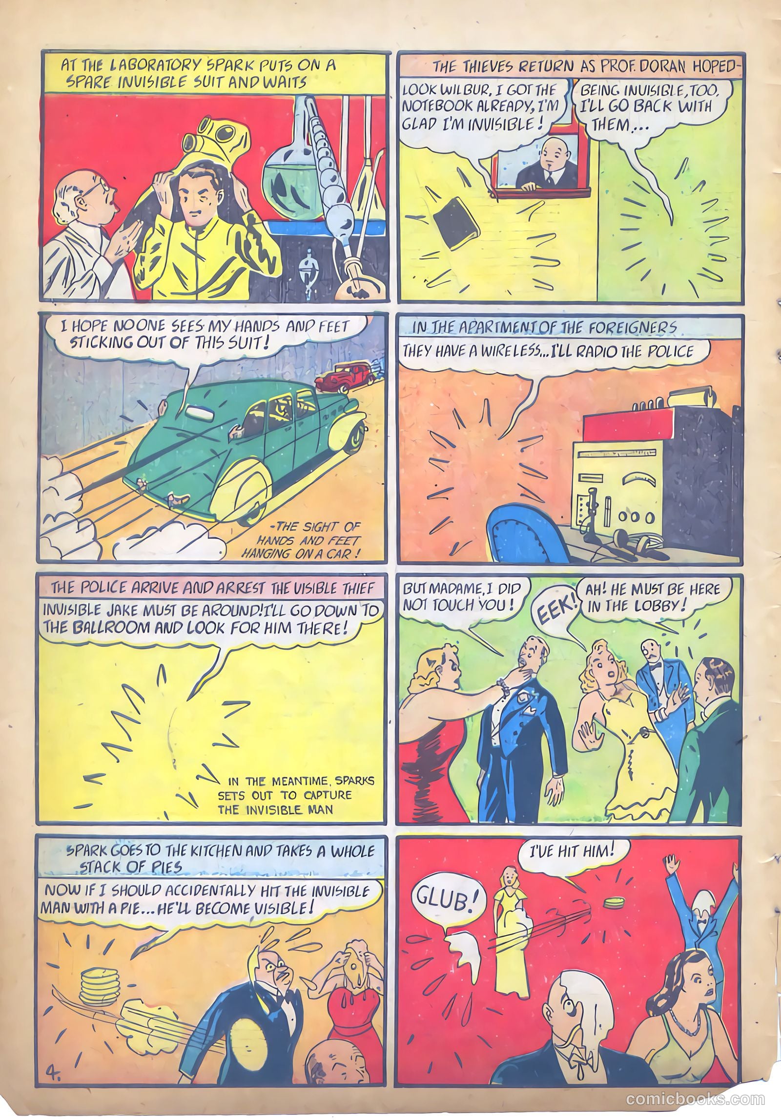 Keen Detective Funnies #19 — page 15 of 61