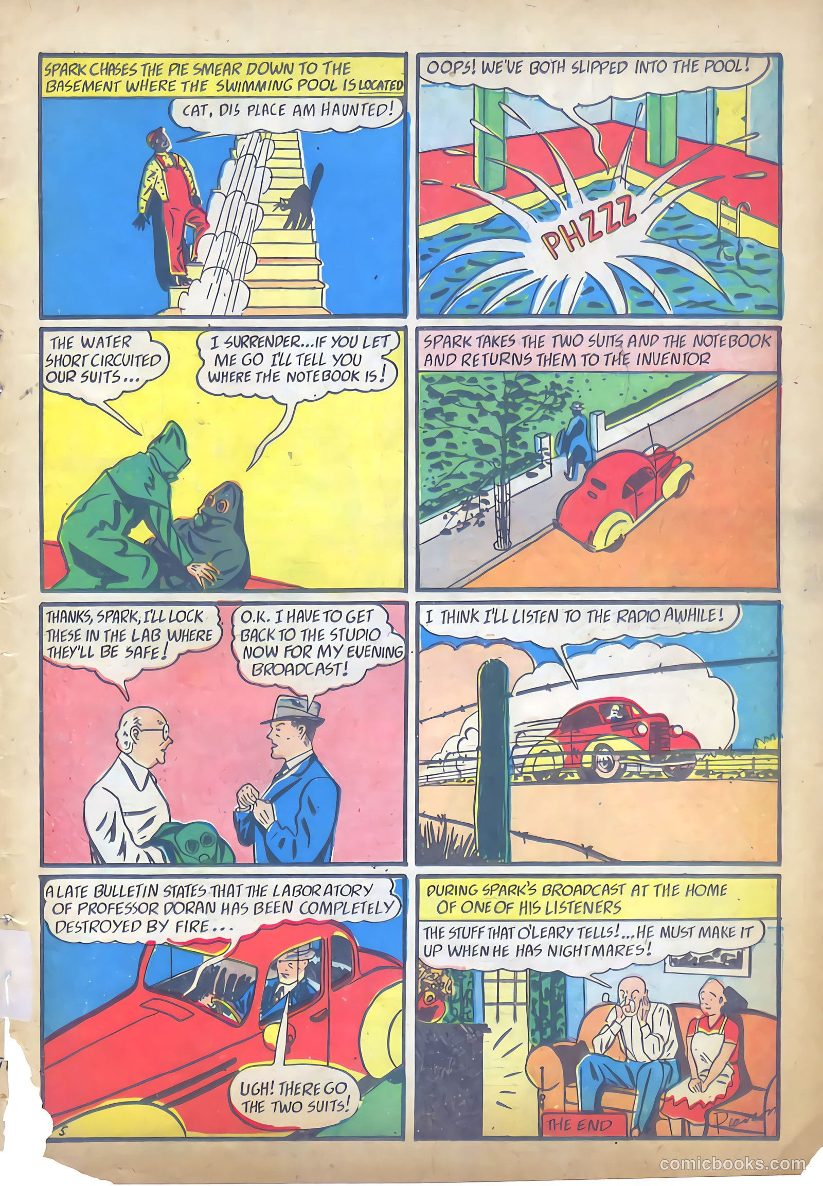 Keen Detective Funnies #19 — page 16 of 61