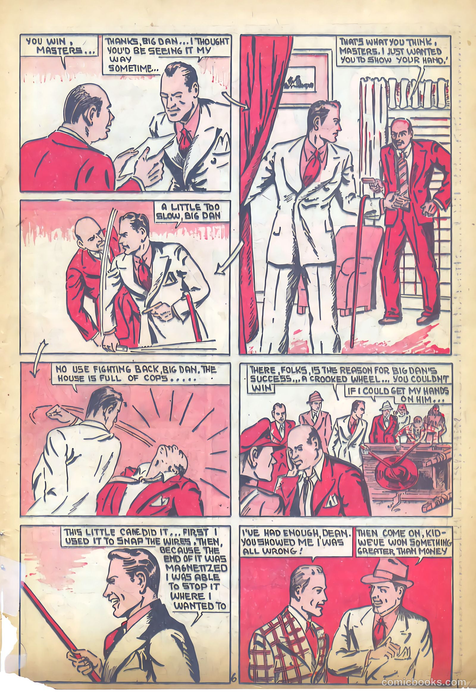 Keen Detective Funnies #19 — page 22 of 61