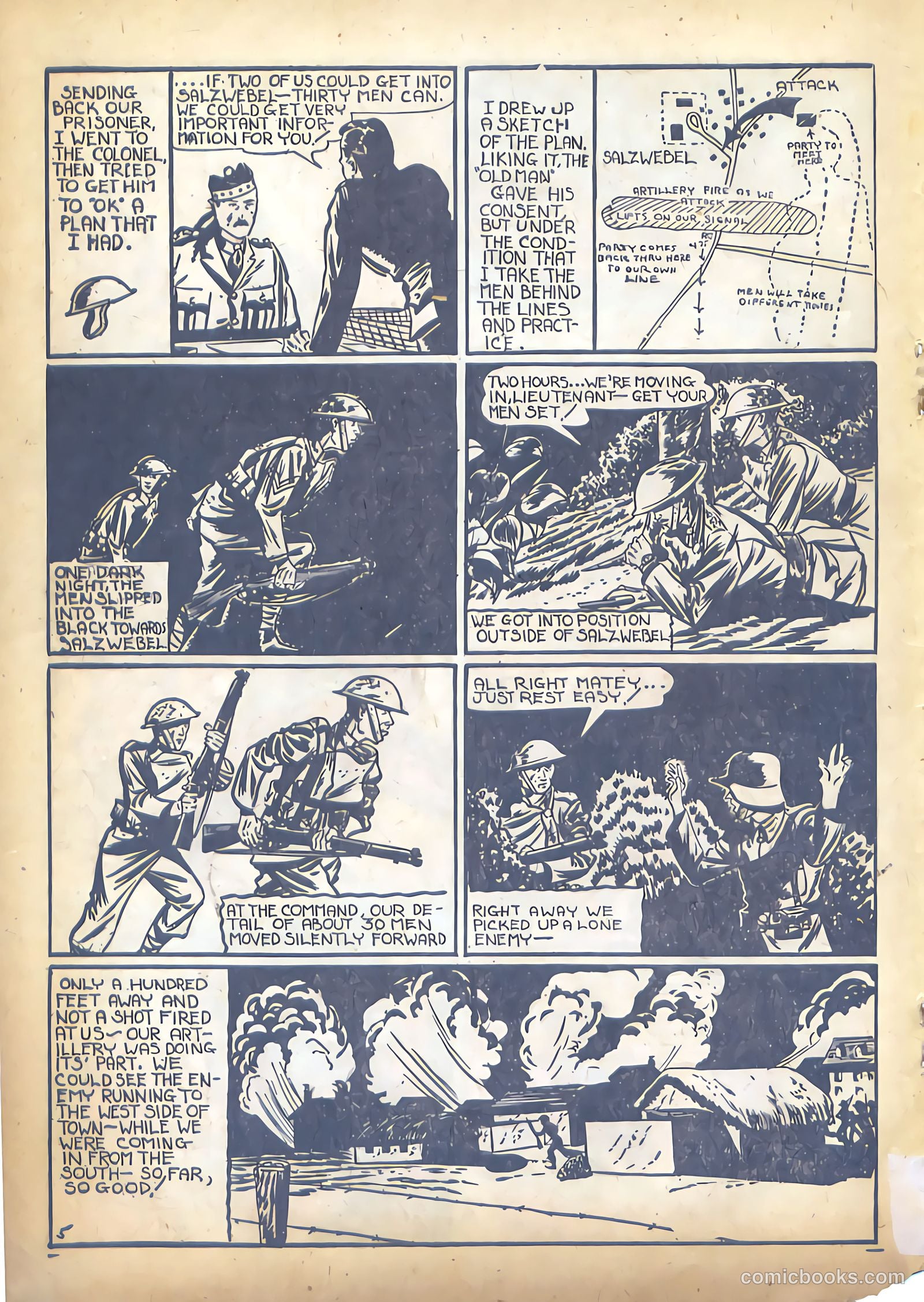 Keen Detective Funnies #19 — page 29 of 61