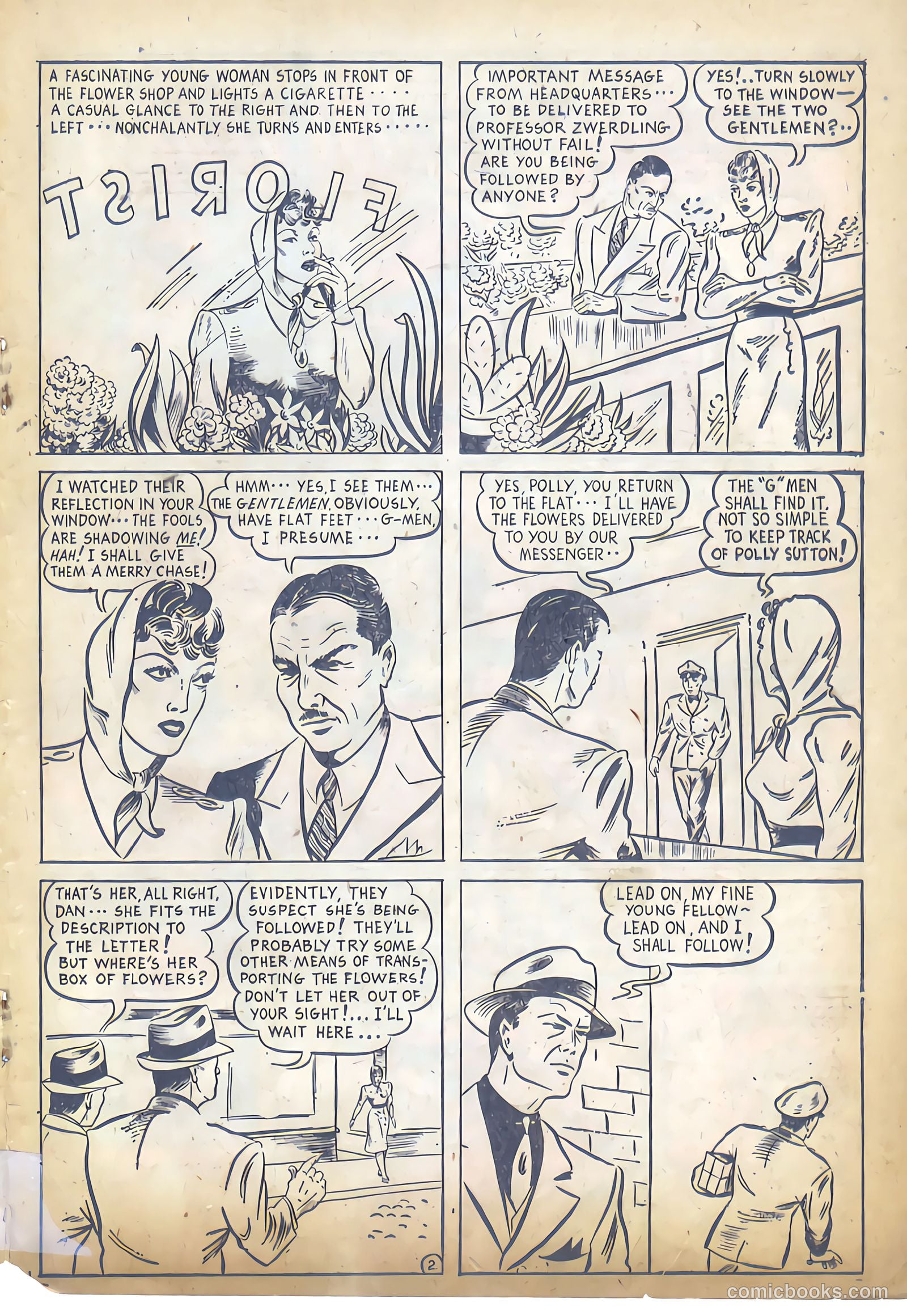 Keen Detective Funnies #19 — page 34 of 61