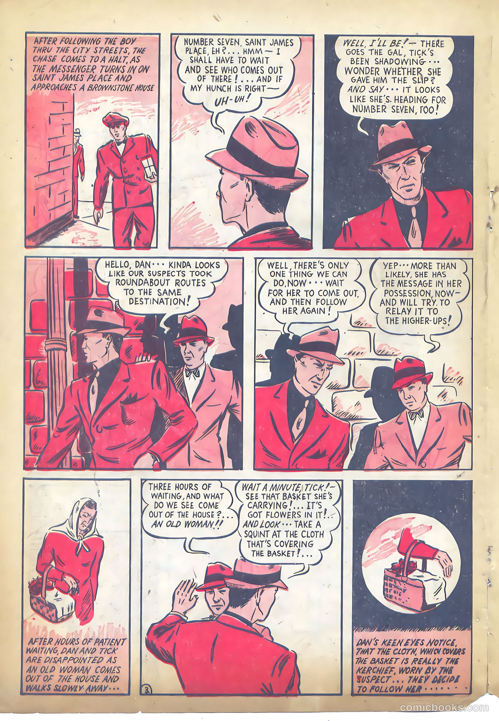 Keen Detective Funnies #19 — page 35 of 61