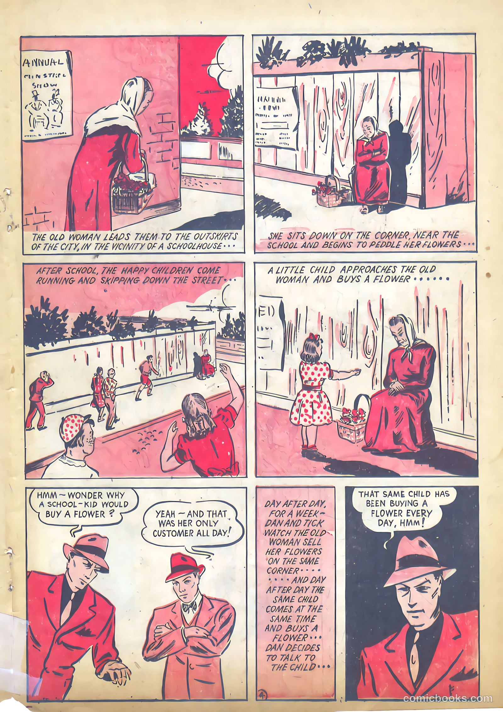 Keen Detective Funnies #19 — page 36 of 61
