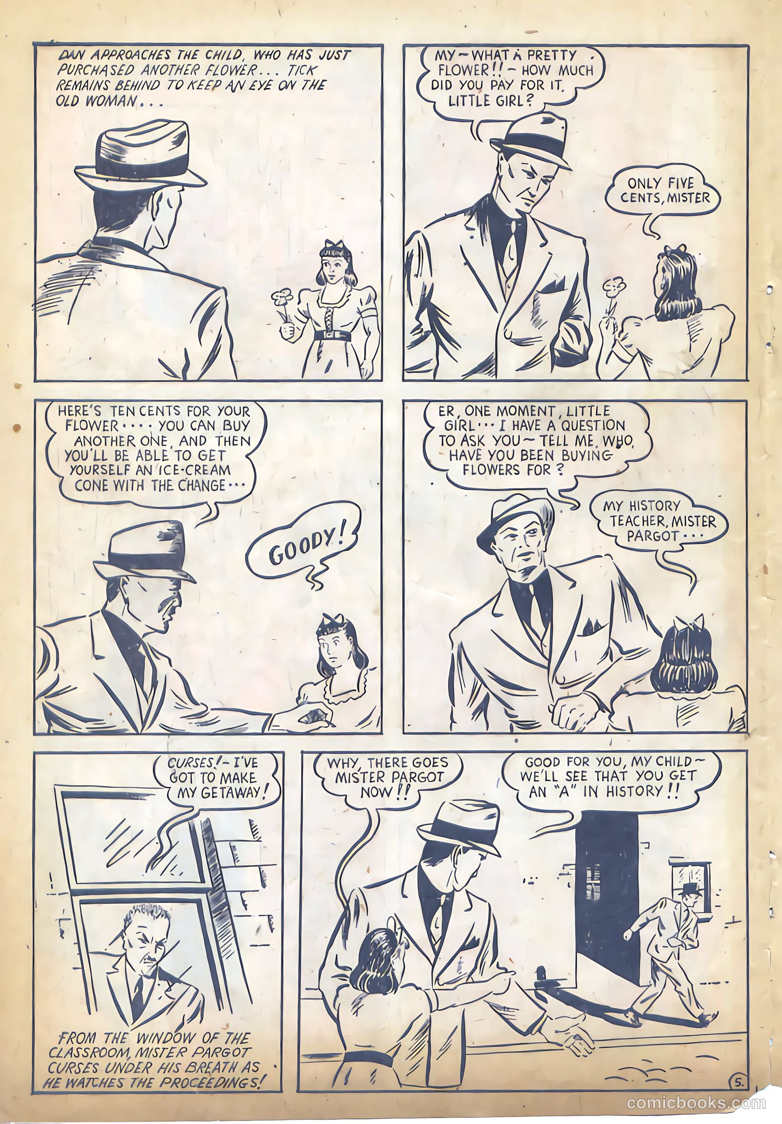 Keen Detective Funnies #19 — page 37 of 61