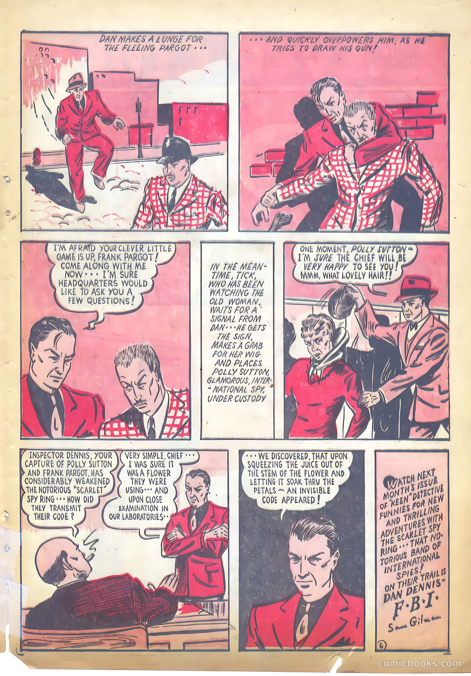 Keen Detective Funnies #19 — page 38 of 61