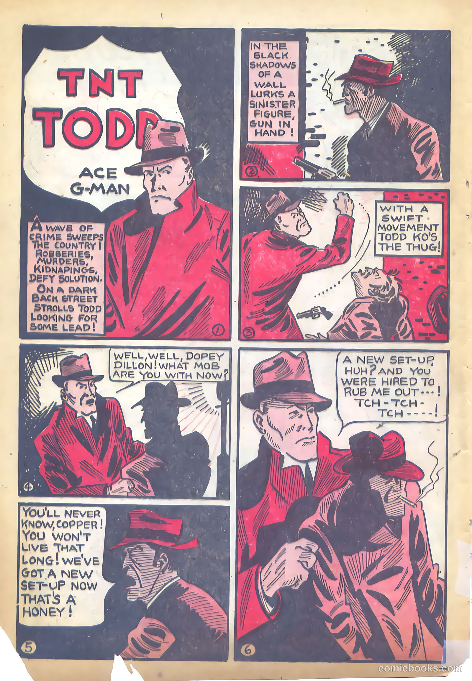 Keen Detective Funnies #19 — page 41 of 61