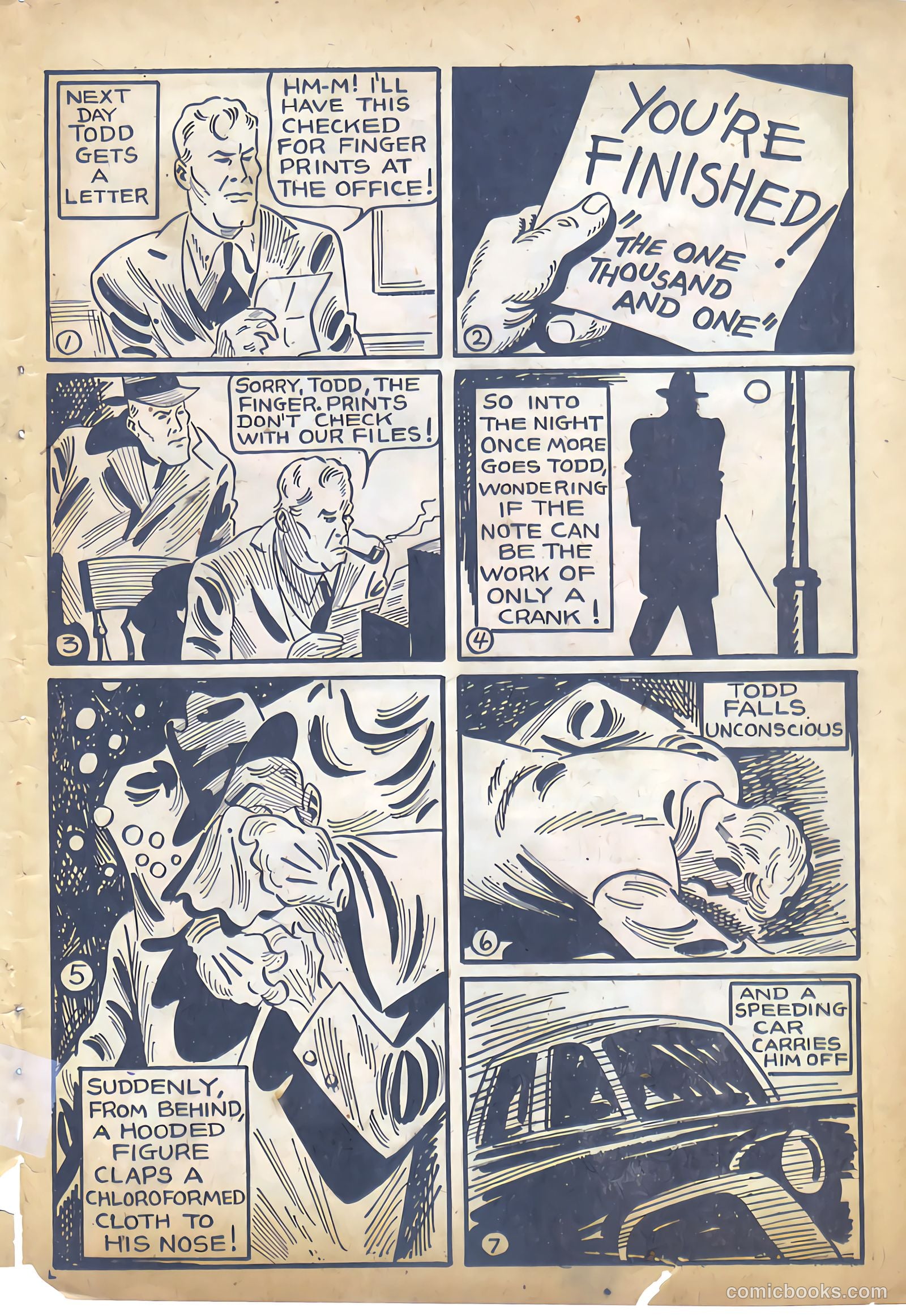 Keen Detective Funnies #19 — page 42 of 61