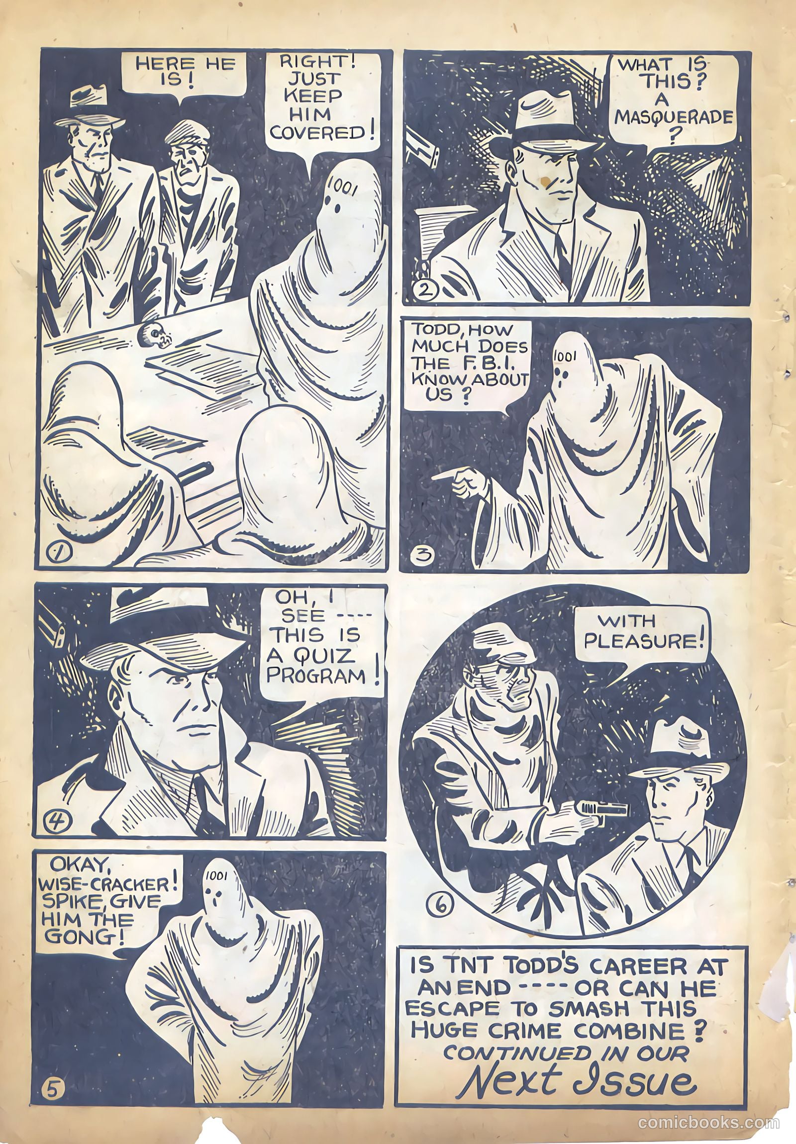 Keen Detective Funnies #19 — page 45 of 61