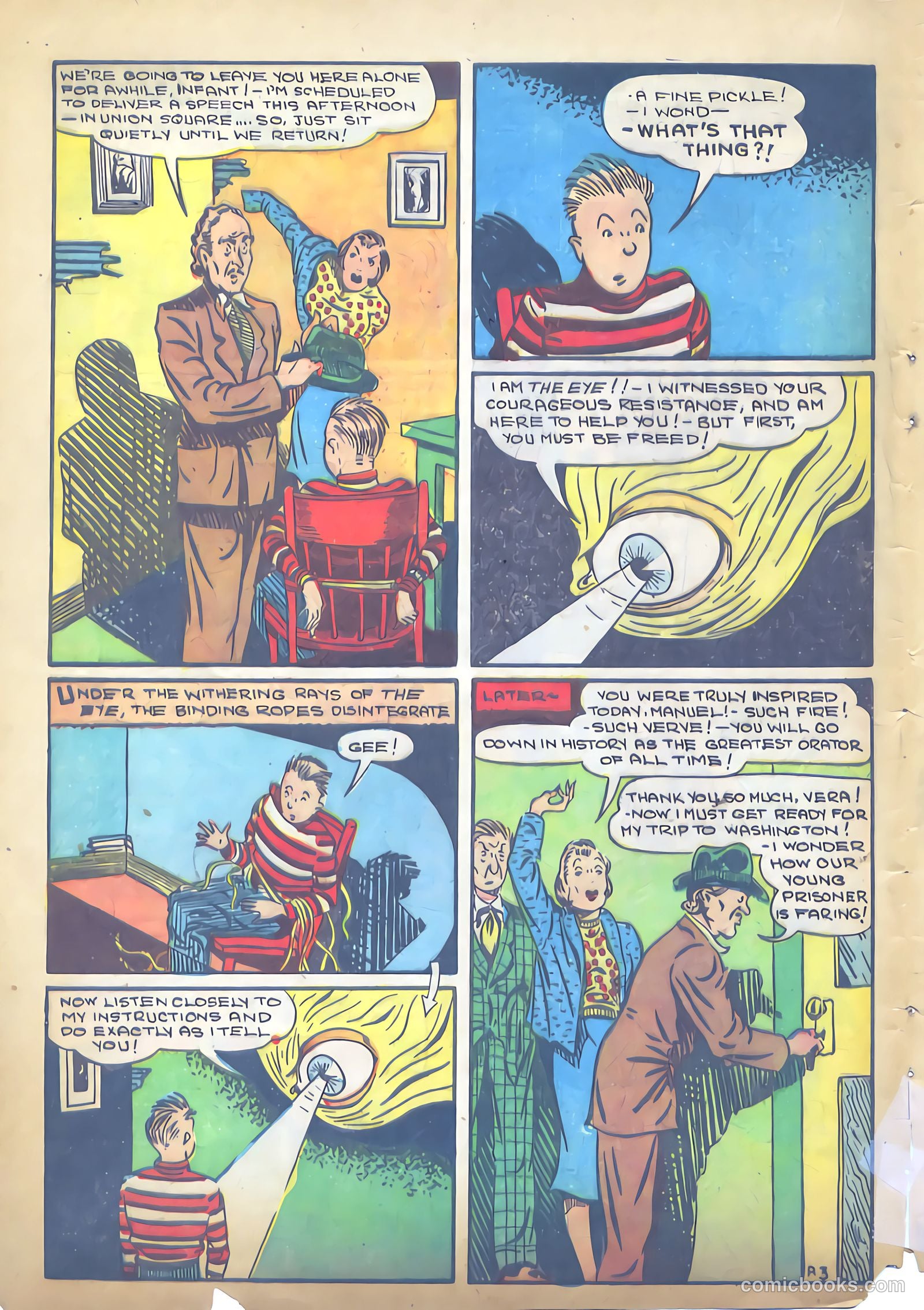 Keen Detective Funnies #19 — page 49 of 61